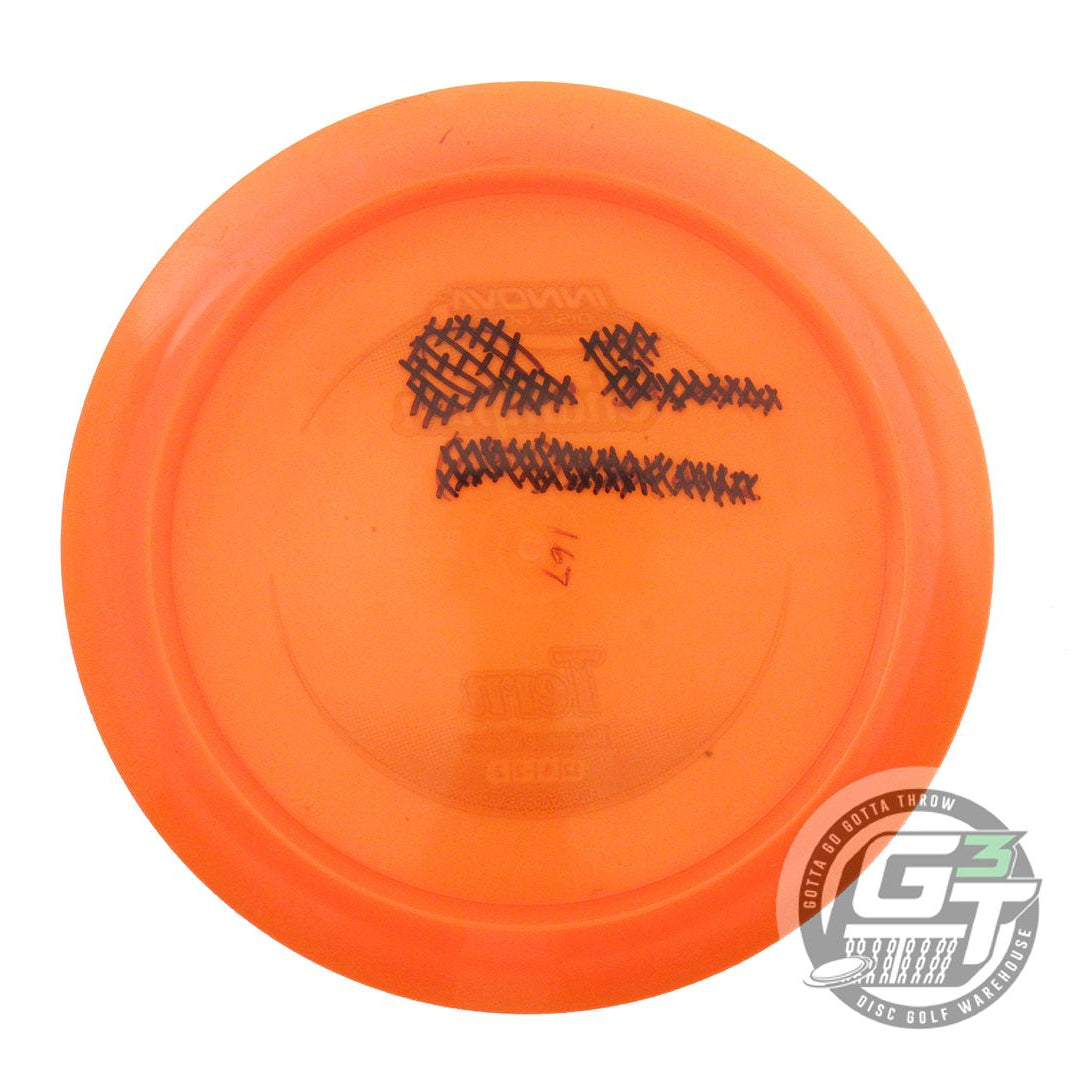 USED Innova Champion Tern 167g Orange Blue Holo Foil Distance Driver Golf Disc
