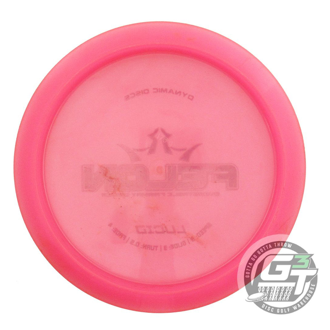 USED Dynamic Discs Lucid Felon 176g Pink Lilac Foil Fairway Driver Golf Disc