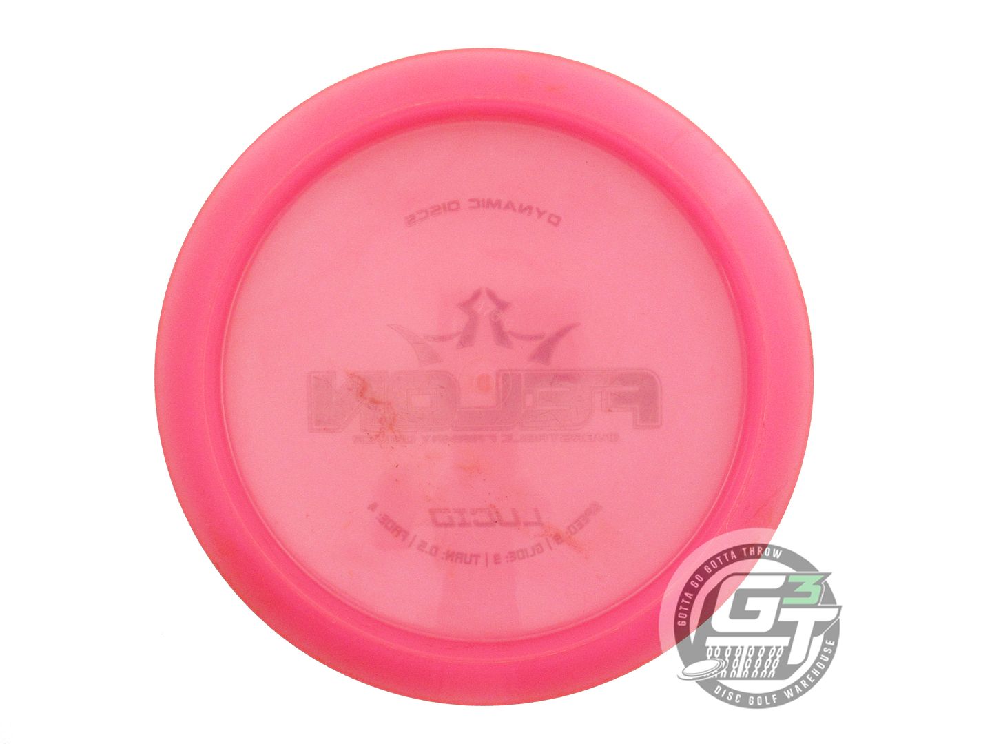 USED Dynamic Discs Lucid Felon 176g Pink Lilac Foil Fairway Driver Golf Disc