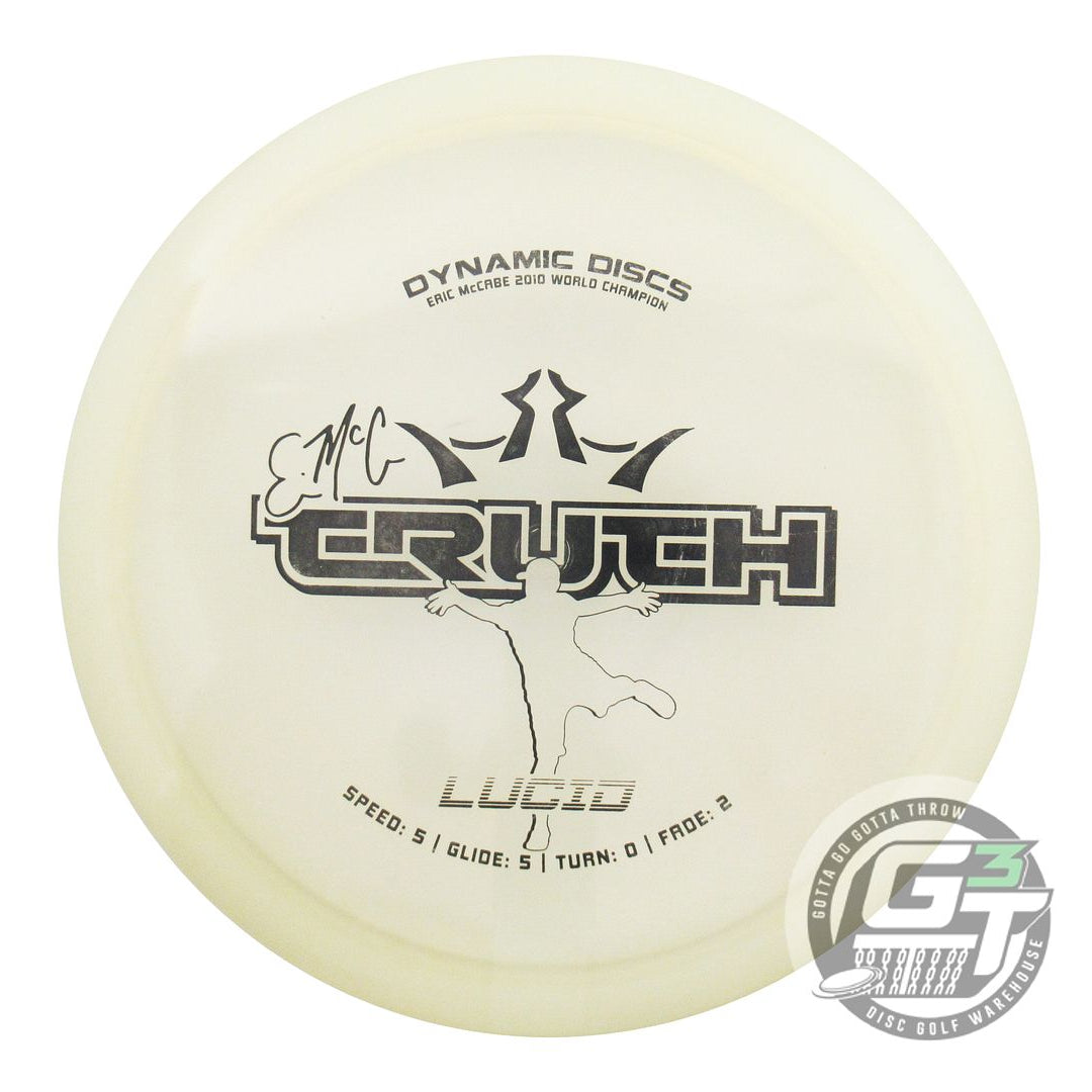 USED Dynamic Discs Lucid EMAC Truth 177g Milky White Black Stamp Midrange Disc