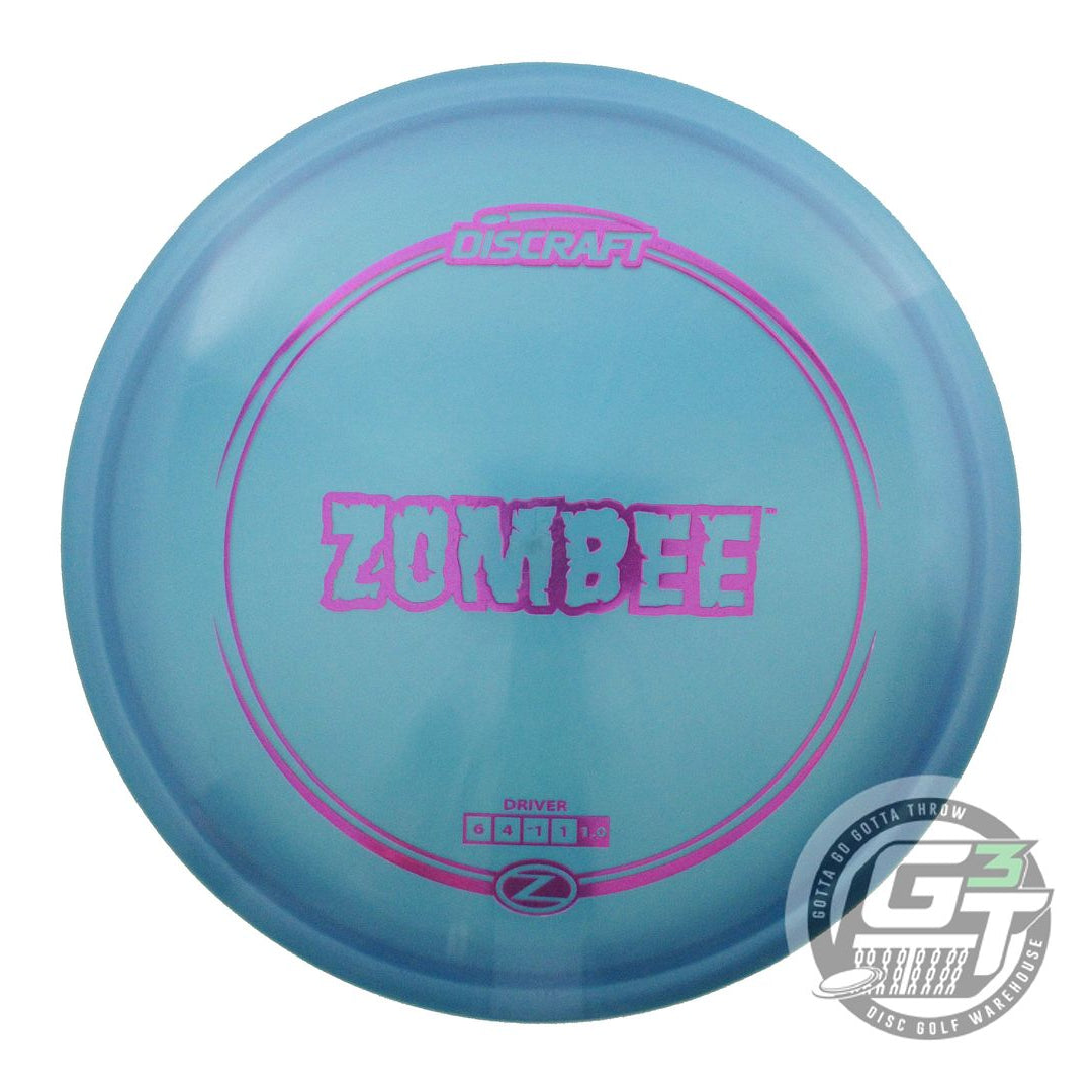 USED Discraft Z Zombee 176g Blue Purple Foil OOP Fairway Driver Golf Disc