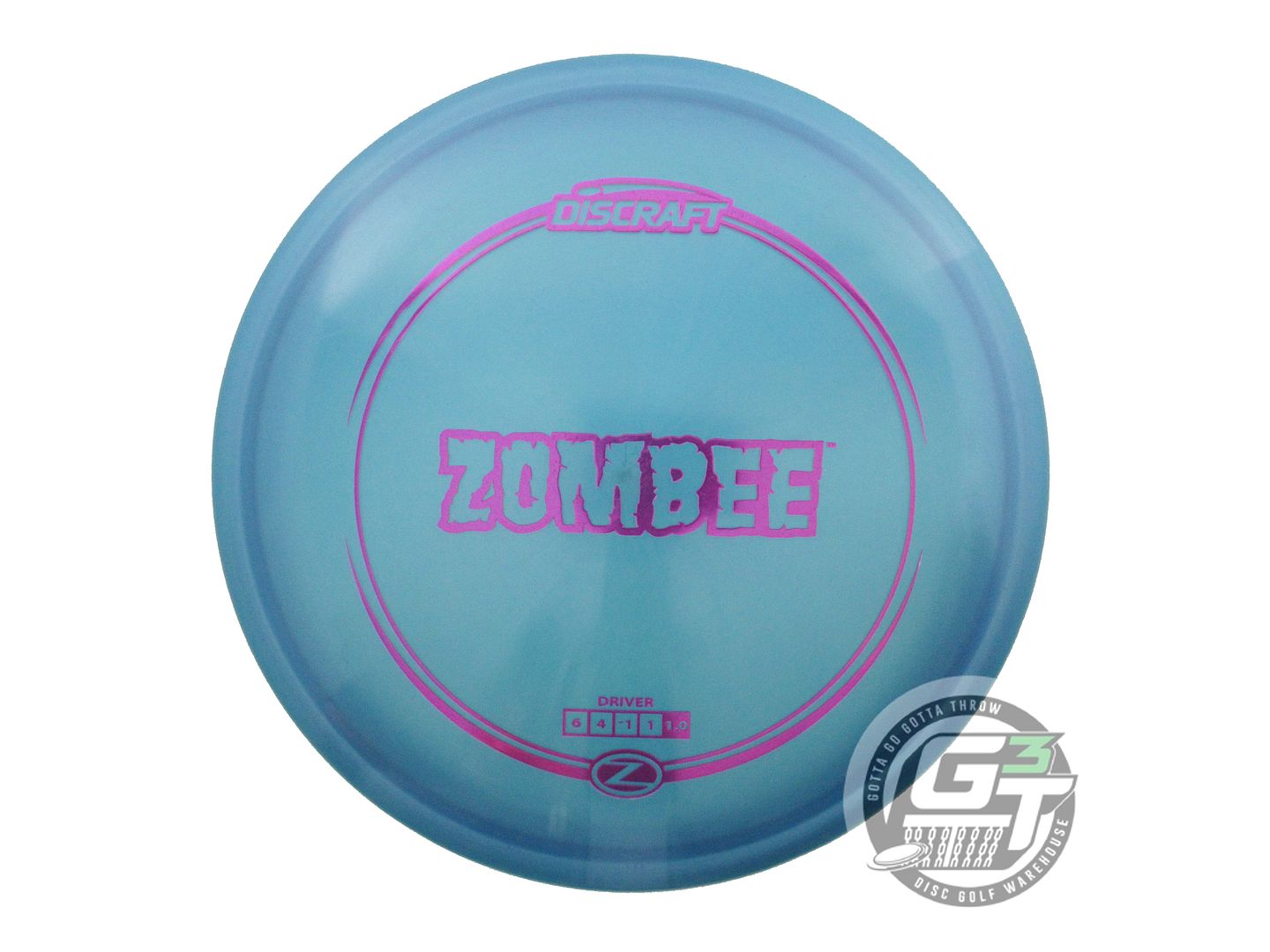 USED Discraft Z Zombee 176g Blue Purple Foil OOP Fairway Driver Golf Disc