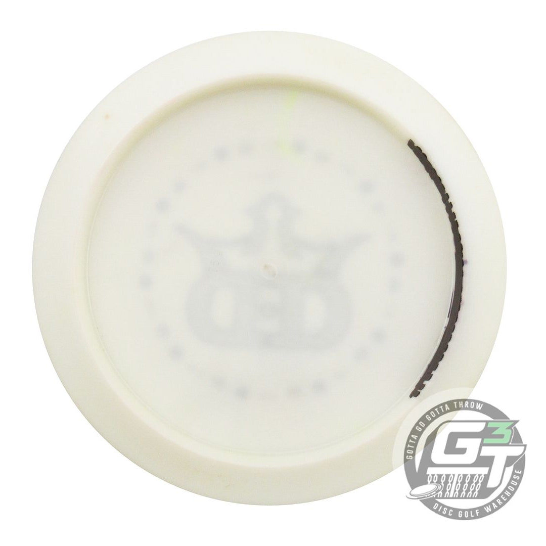 USED Dynamic Discs Fuzion Trespass 175g White Black Stamp Distance Driver Disc