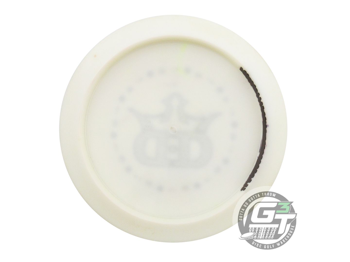 USED Dynamic Discs Fuzion Trespass 175g White Black Stamp Distance Driver Disc