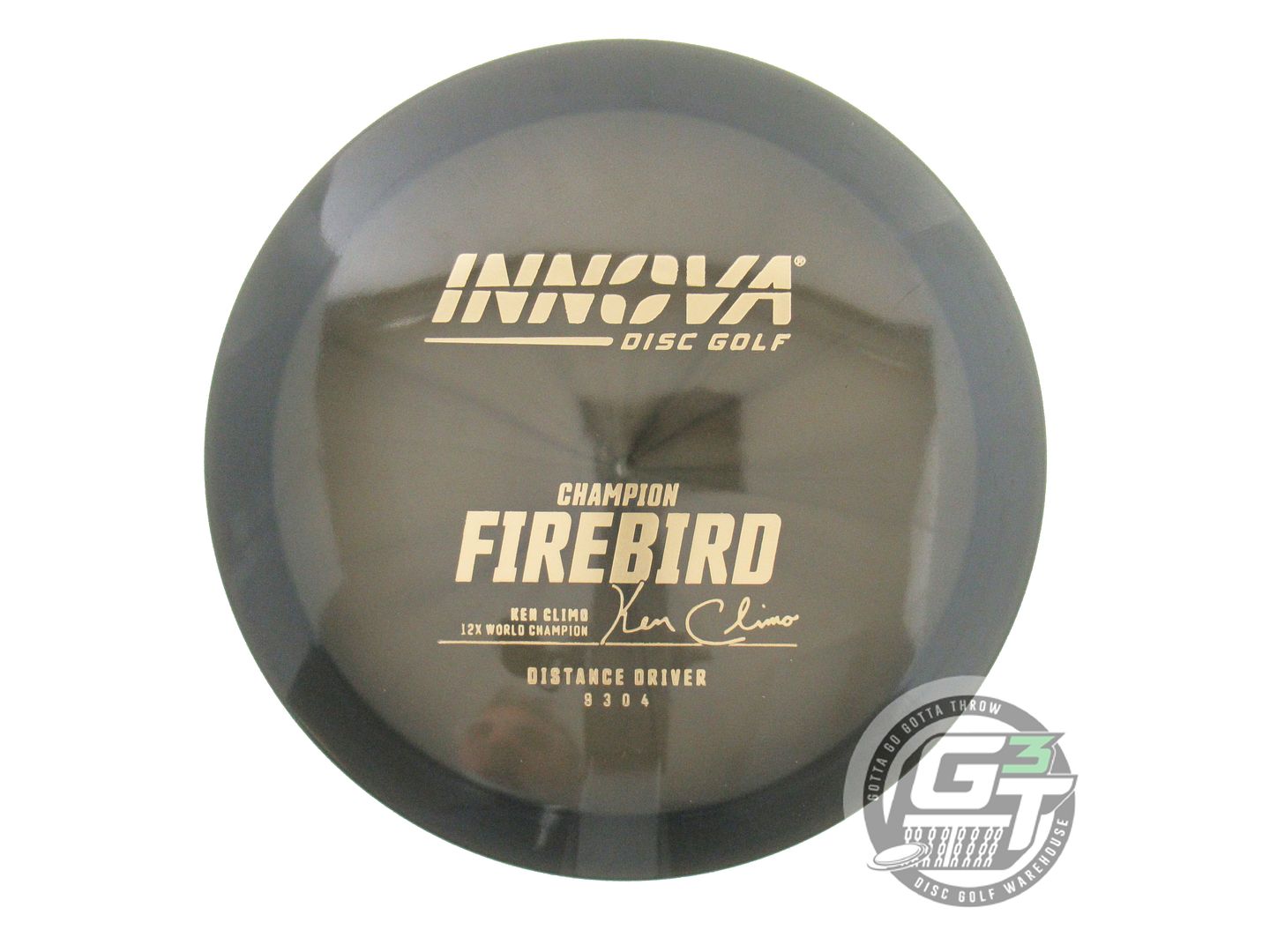 USED Innova Champion Firebird 174g Gray Gold Foil Distance Driver Golf Disc