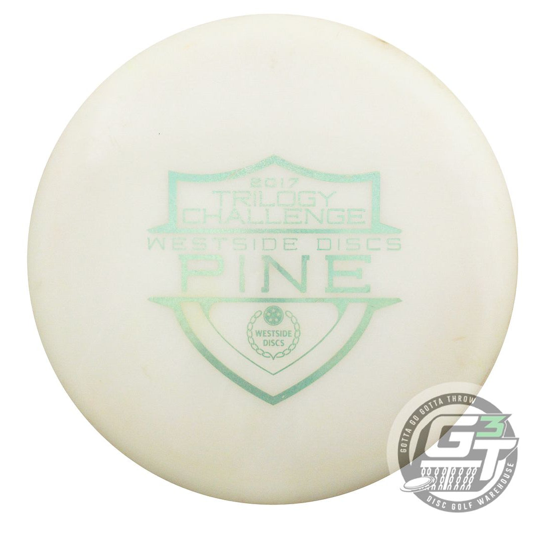 USED Westside Discs VIP Pine 178g White Green Glitter Foil Midrange Golf Disc