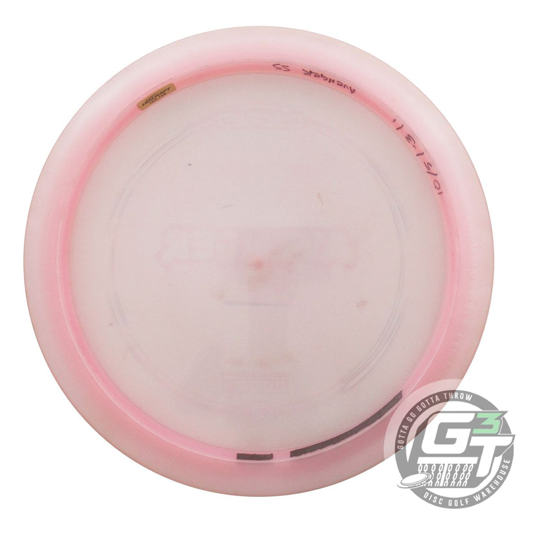 USED Discraft Z Avenger SS 167g Pink Wiped Stamp Distance Driver Golf Disc