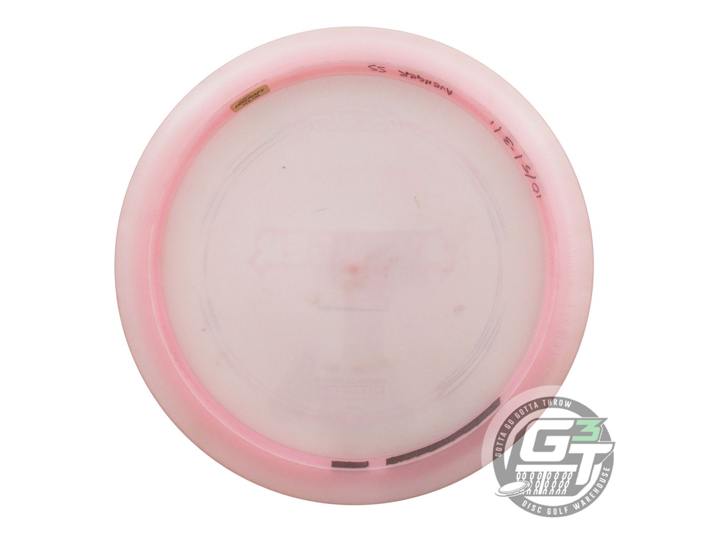 USED Discraft Z Avenger SS 167g Pink Wiped Stamp Distance Driver Golf Disc