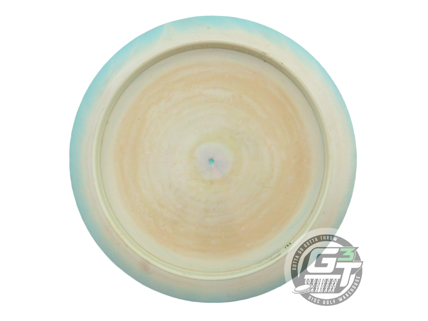 USED Discraft ESP Scorch 171g Teal-Tan Red Rose Foil Distance Driver Golf Disc