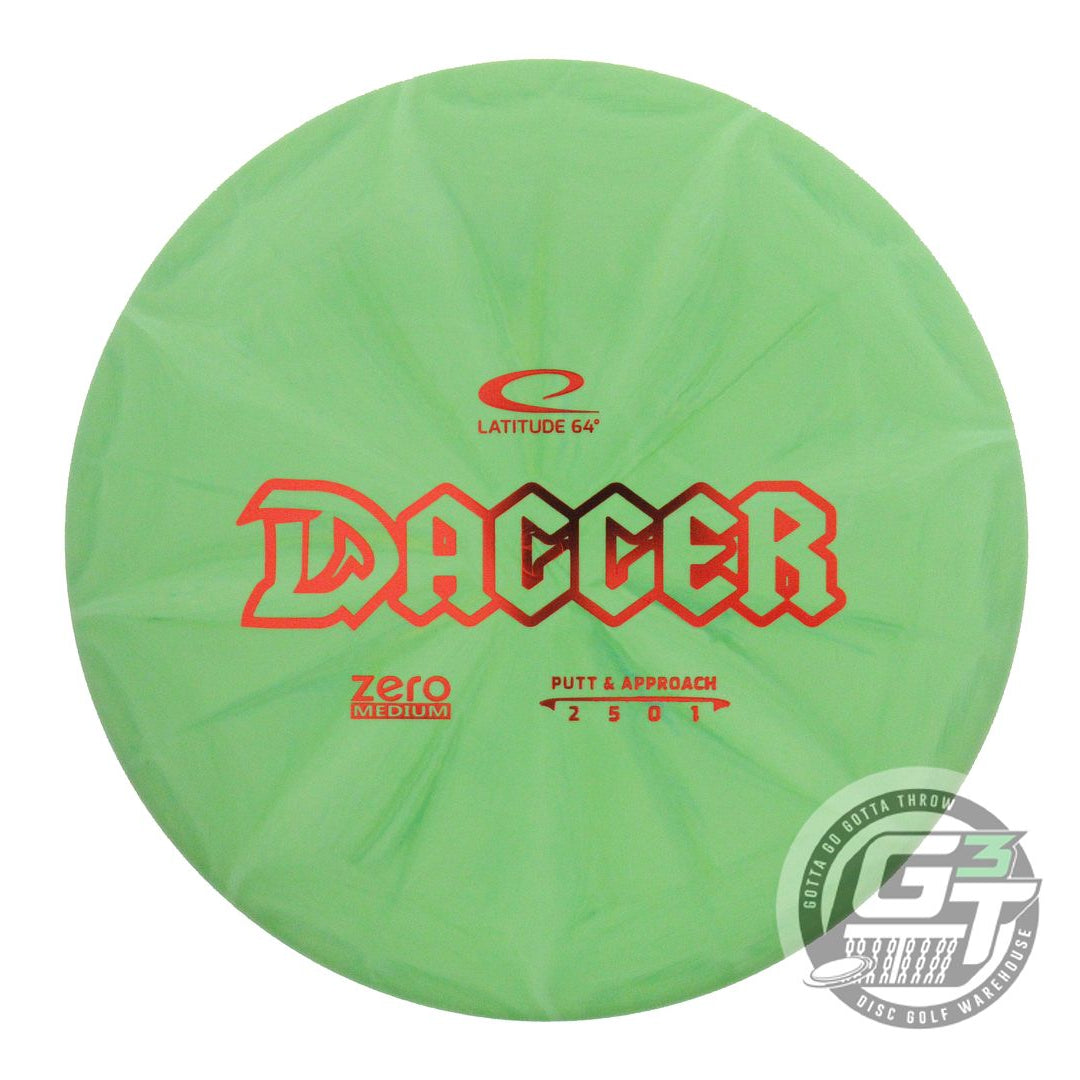 Latitude 64 Zero Medium Burst Dagger Putter Golf Disc (Individually Listed)