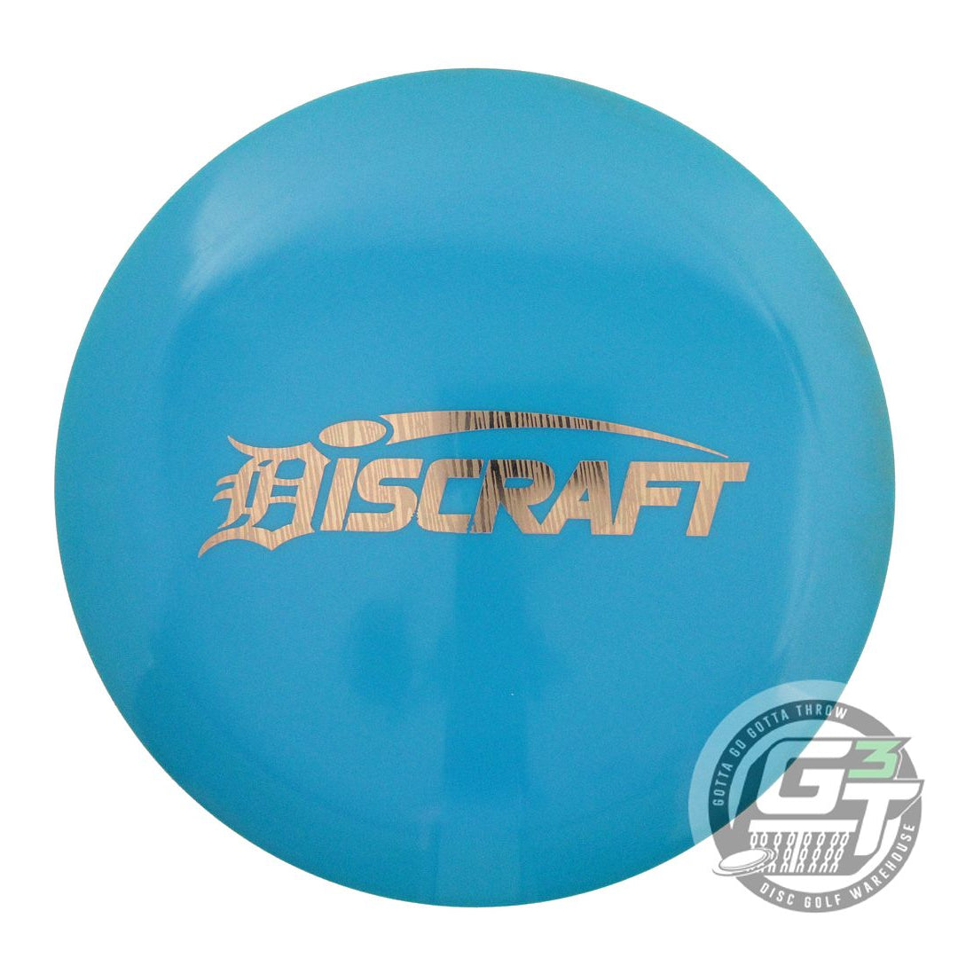 NOS Discraft ESP Thrasher 175g Teal Woodgrain Foil Distance Driver Golf Disc