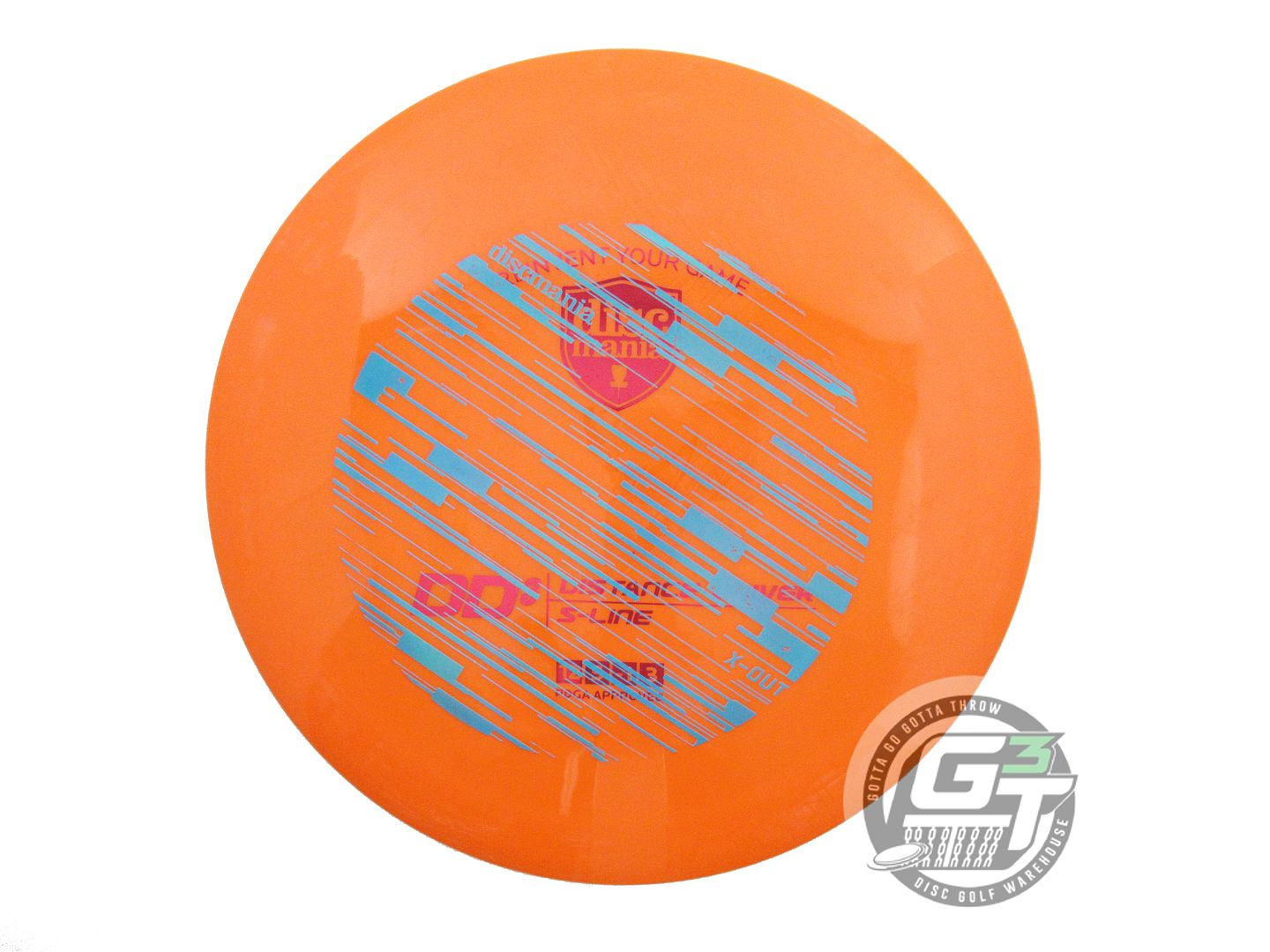 USED DiscMania X-OUT S-Line DD3 175g Orange Distance Driver Golf Disc