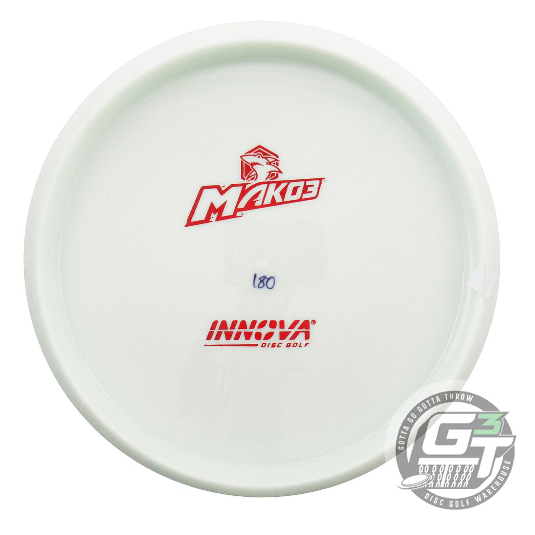 Innova White Bottom Stamp Star Mako3 Midrange Golf Disc (Individually Listed)