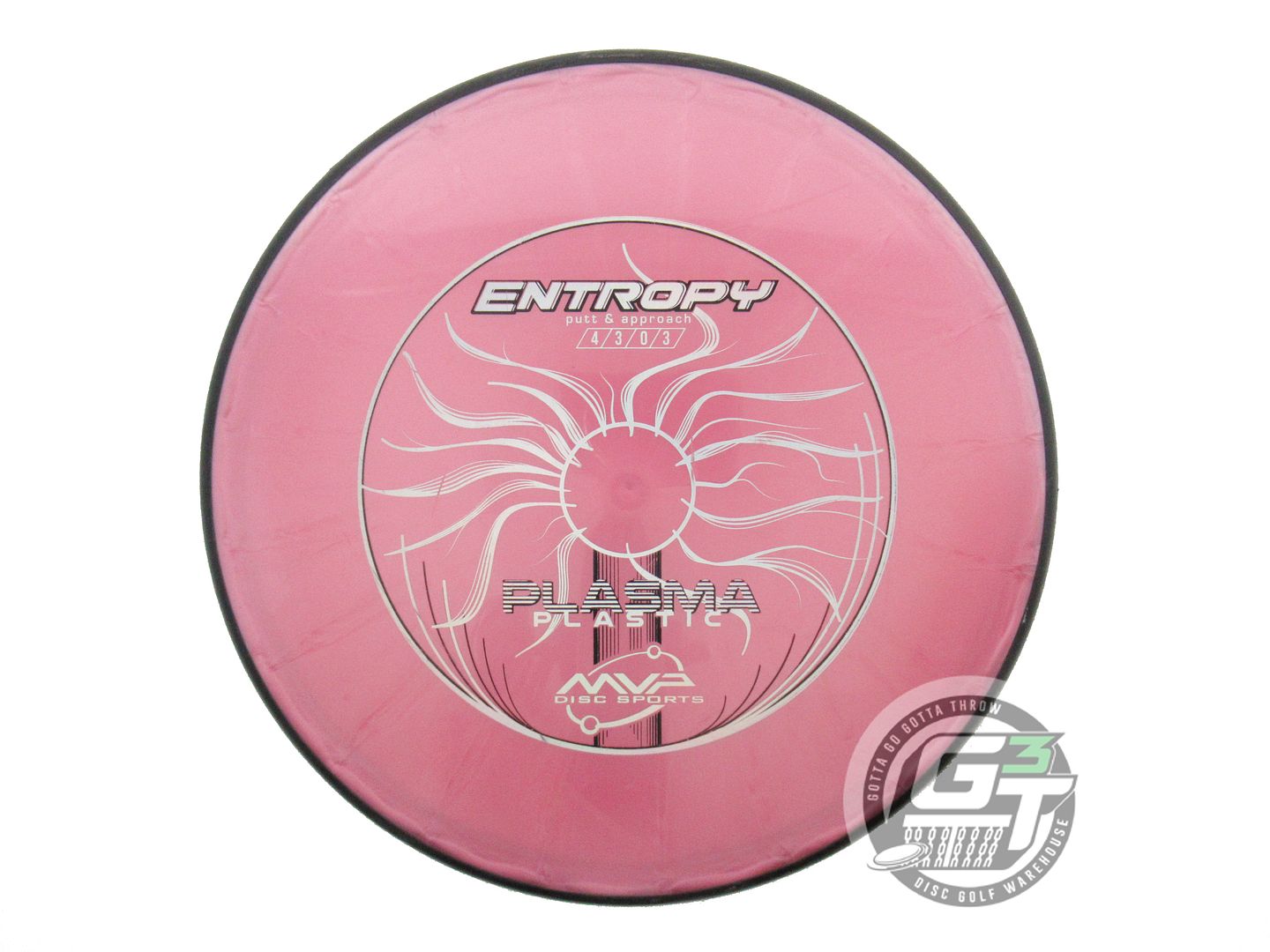 USED MVP Disc Sports Plasma Entropy 177g Pink Putter Golf Disc