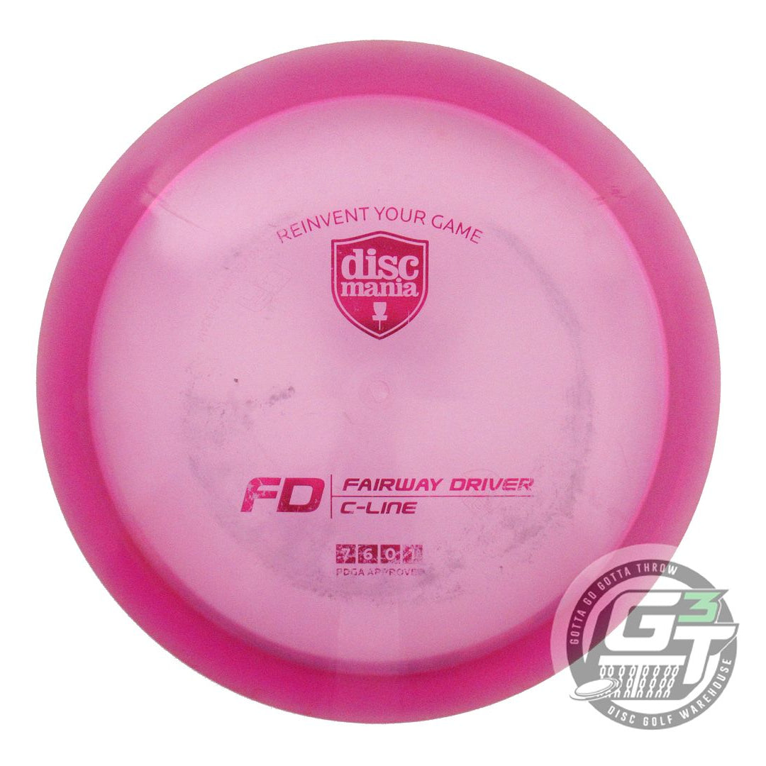 USED DiscMania C-Line FD 174g Magenta Magenta Foil Fairway Driver Golf Disc
