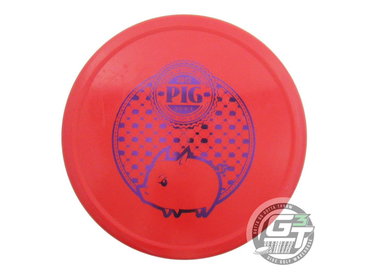 USED Innova GUCCI Pro Pig 171g Red Purple Foil Putter Golf Disc