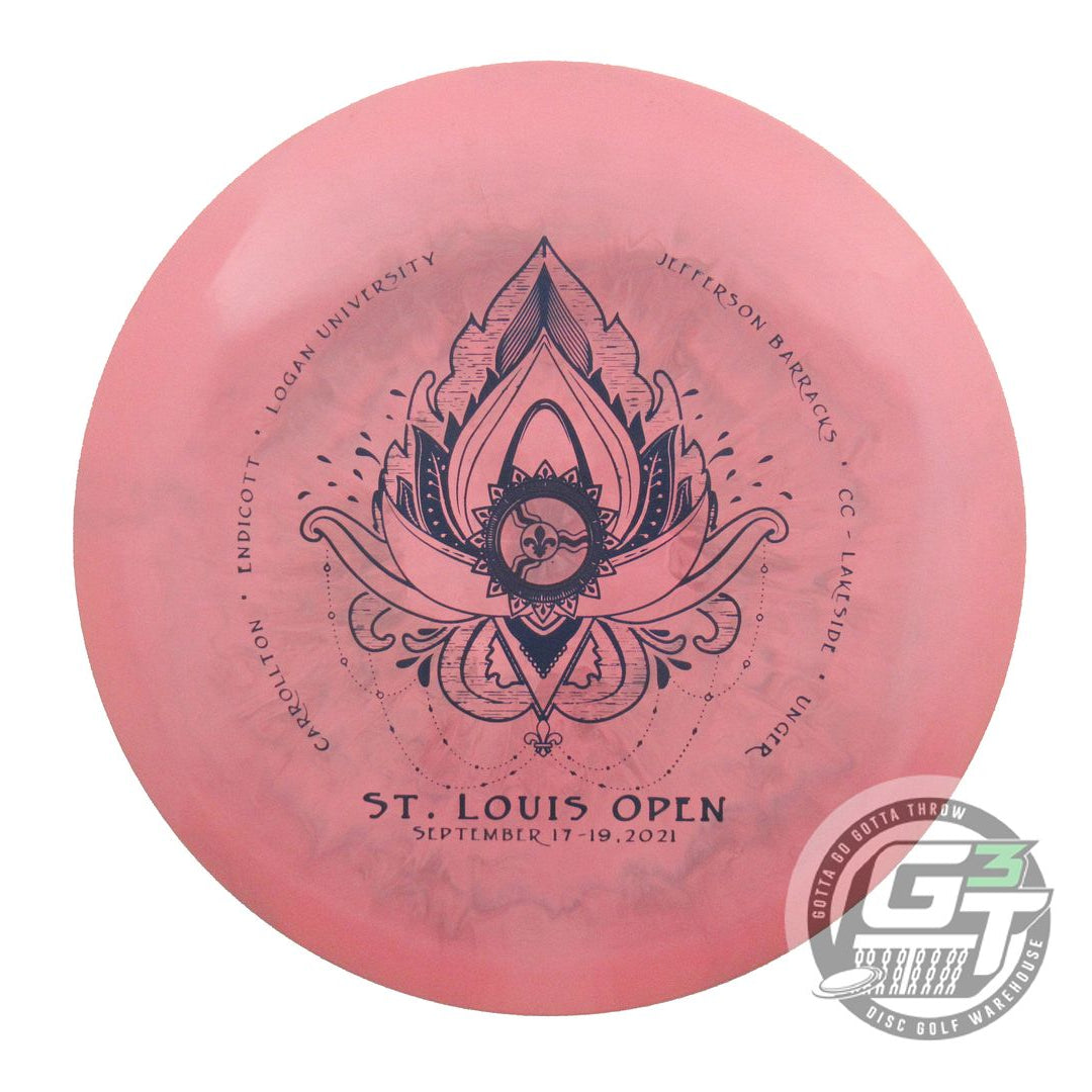 USED Legacy Discs Icon Patriot 175g Pink-Gray Black Stamp Fairway Driver Disc