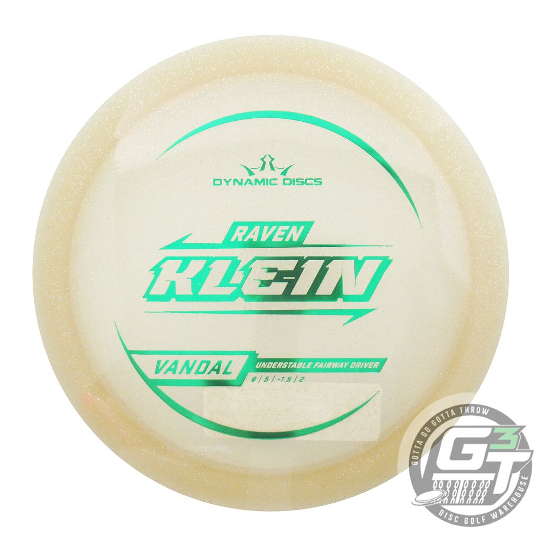 Dynamic Discs Limited Edition 2025 Team Series Raven Klein Gold Metal Flake Lucid Vandal Fairway Driver Golf Disc (Individually Listed)