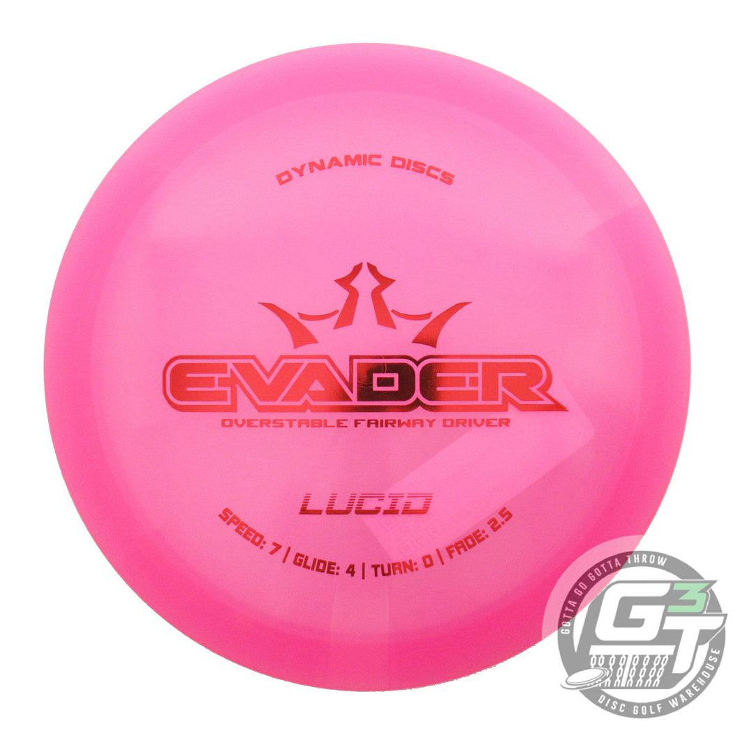 Dynamic Discs Lucid Evader Fairway Driver Golf Disc (Individually Listed)