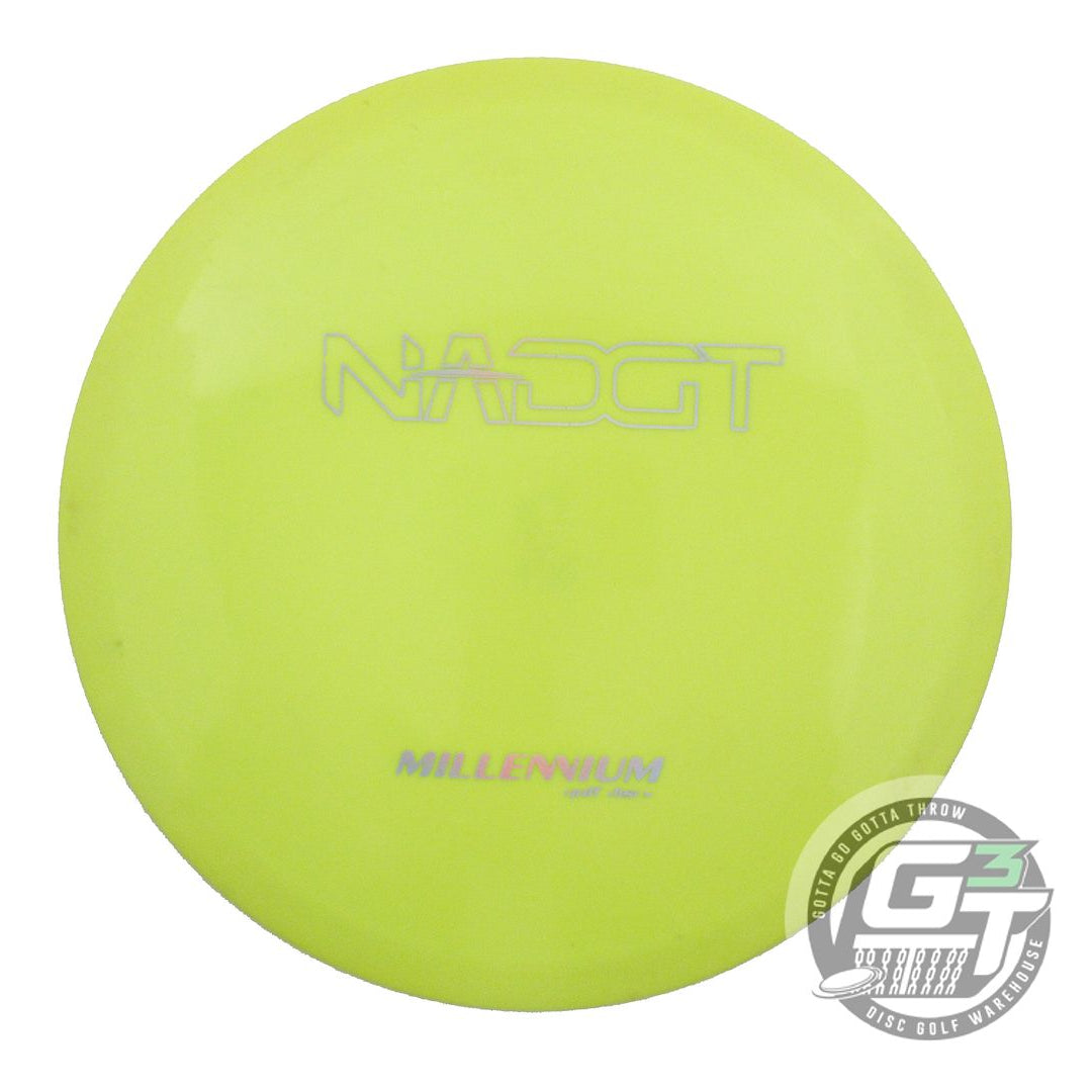 USED Millennium Sirius JLS 175g Yellow Silver Holo Foil Fairway Driver Golf Disc