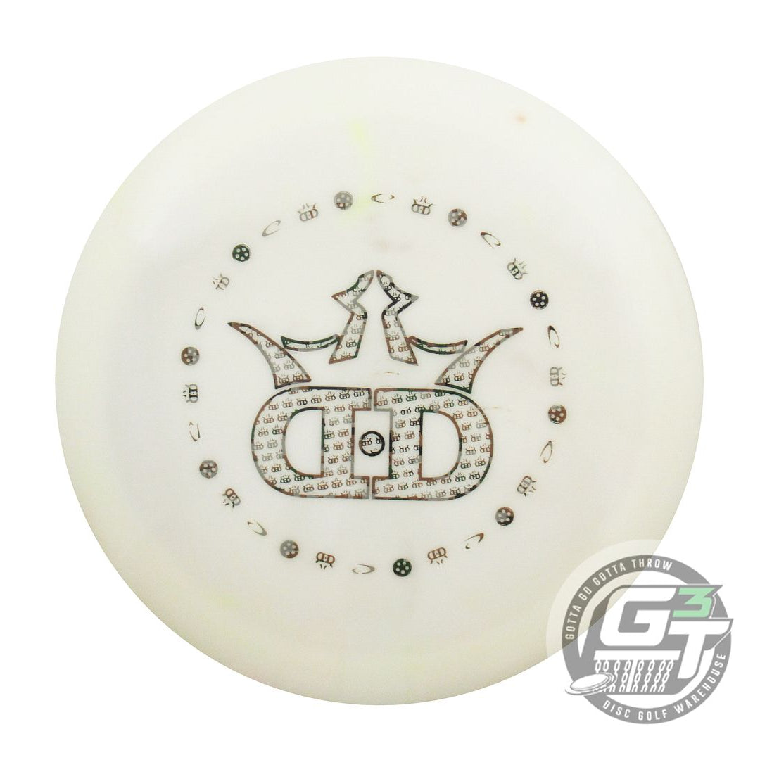 USED Dynamic Discs Fuzion Trespass 175g White Black Stamp Distance Driver Disc