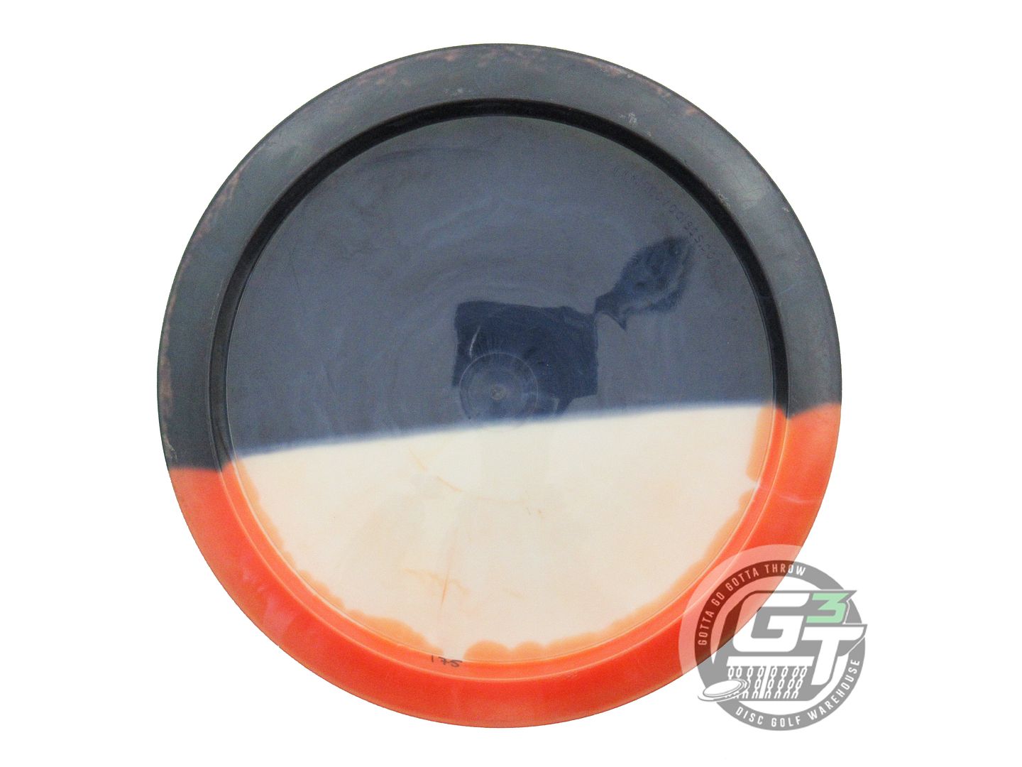 USED Innova Halo Star Thunderbird 175g Orange-White HOME DYED Driver Golf Disc