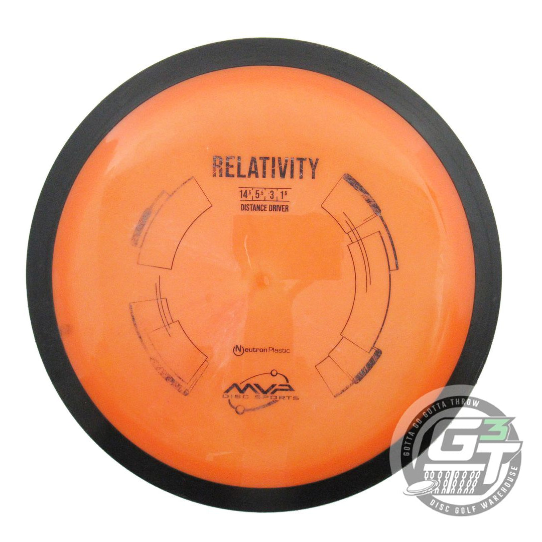 USED MVP Disc Sports Classic Neutron Relativity 174g Orange Distance Driver Disc