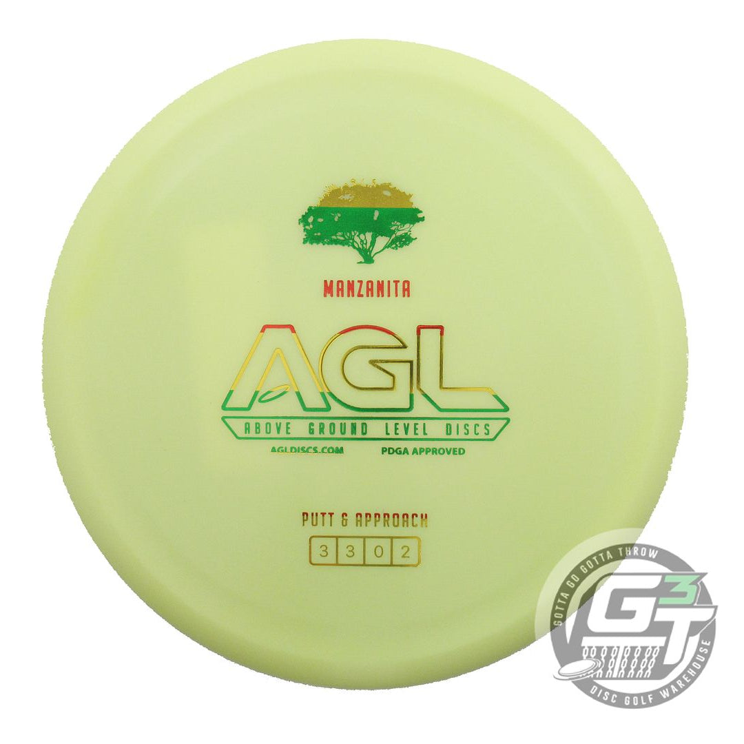 Above Ground Level Alpine Manzanita Putter Golf Disc (Individually Listed)
