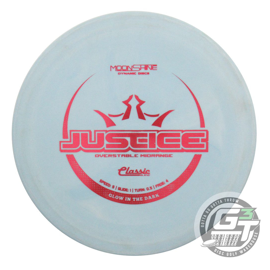 USED Dynamic Discs Moonshine Classic Blend Justice 176g Red Foil Midrange Disc