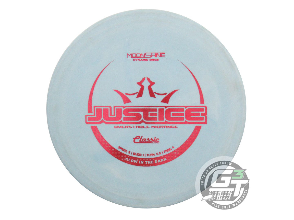 USED Dynamic Discs Moonshine Classic Blend Justice 176g Red Foil Midrange Disc