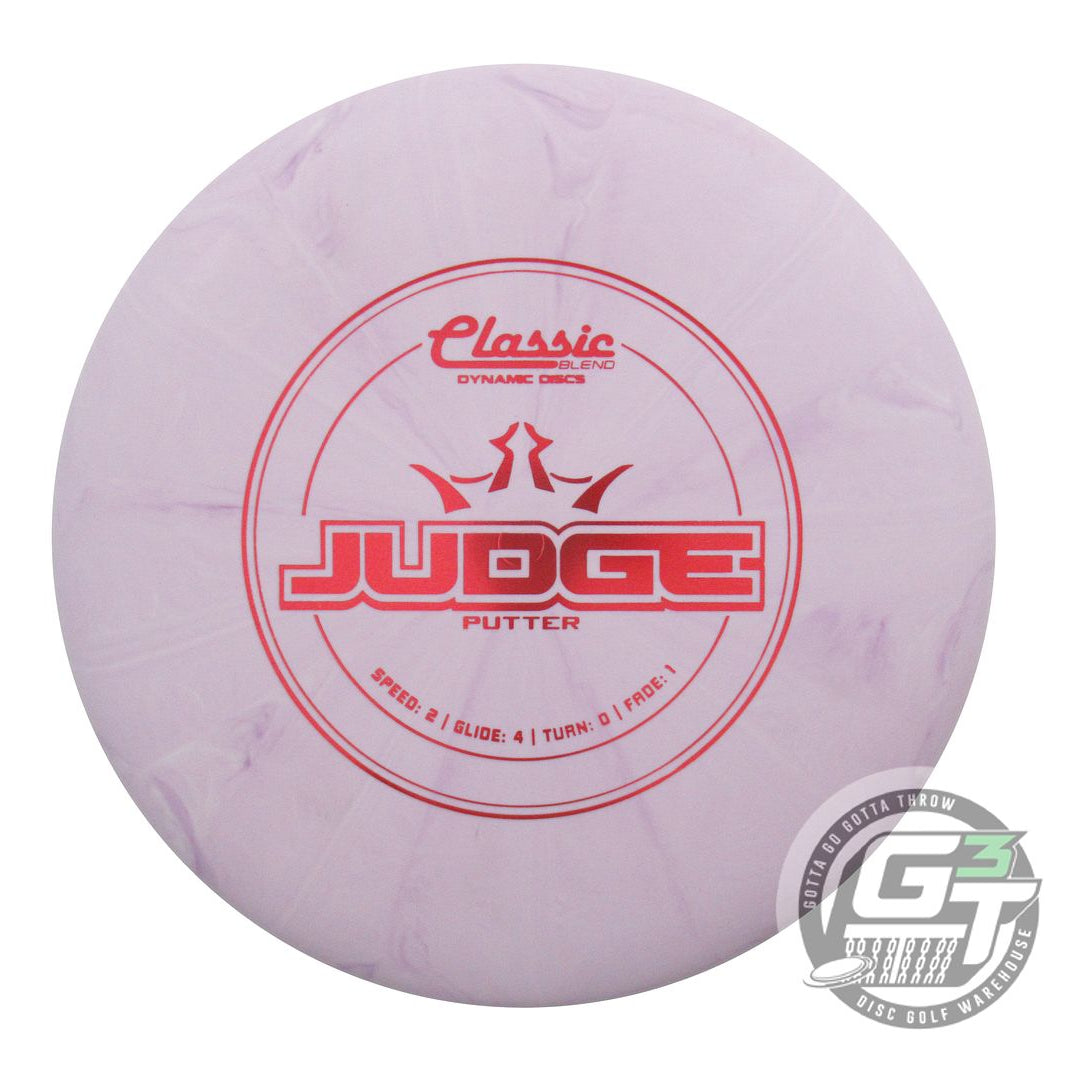 Dynamic Discs Classic Blend Burst Judge Putter Golf Disc (Individually Listed)