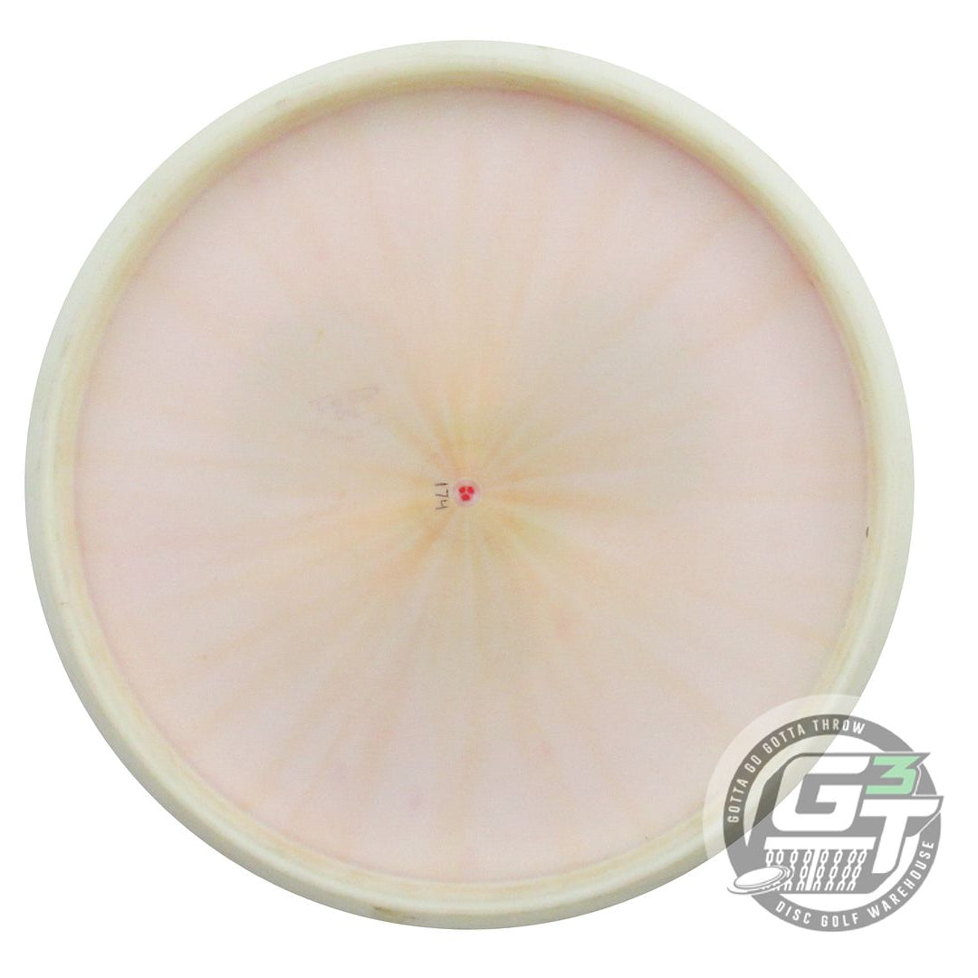 USED Lone Star Bravo Copperhead 174g Cream-Pink Red Foil Putter Golf Disc