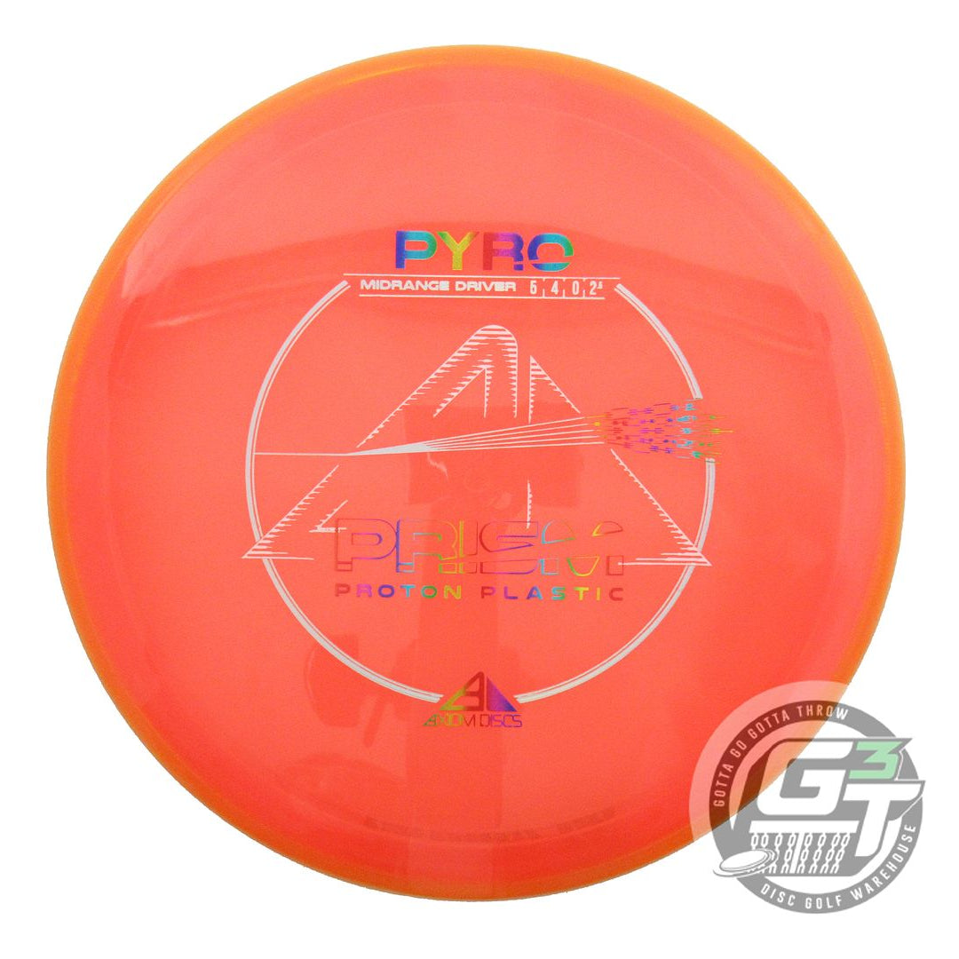 USED Axiom Discs Prism Proton Pyro 177g Orange Marigold Rim Midrange Golf Disc
