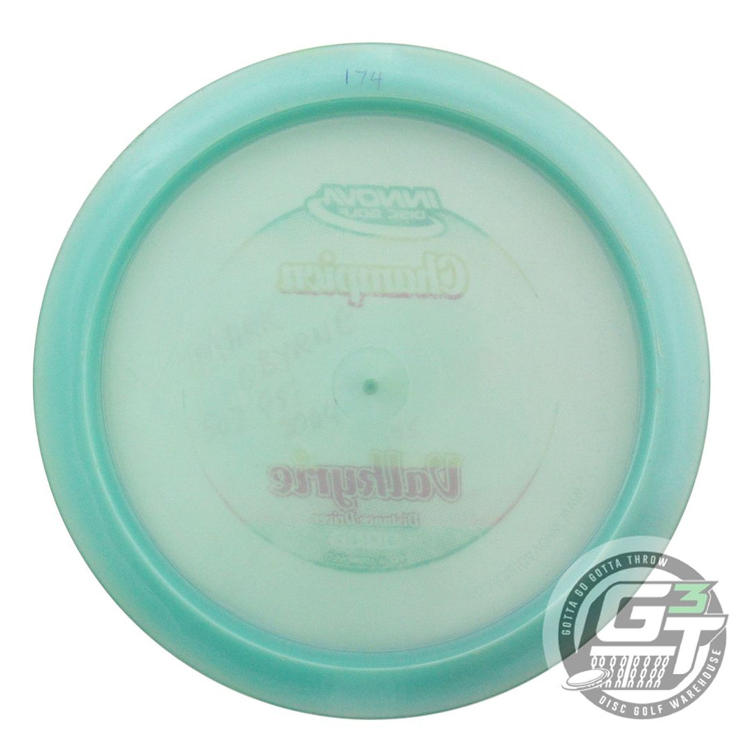 USED Innova Champion Valkyrie 174g Seafoam Rasta Foil Distance Driver Golf Disc