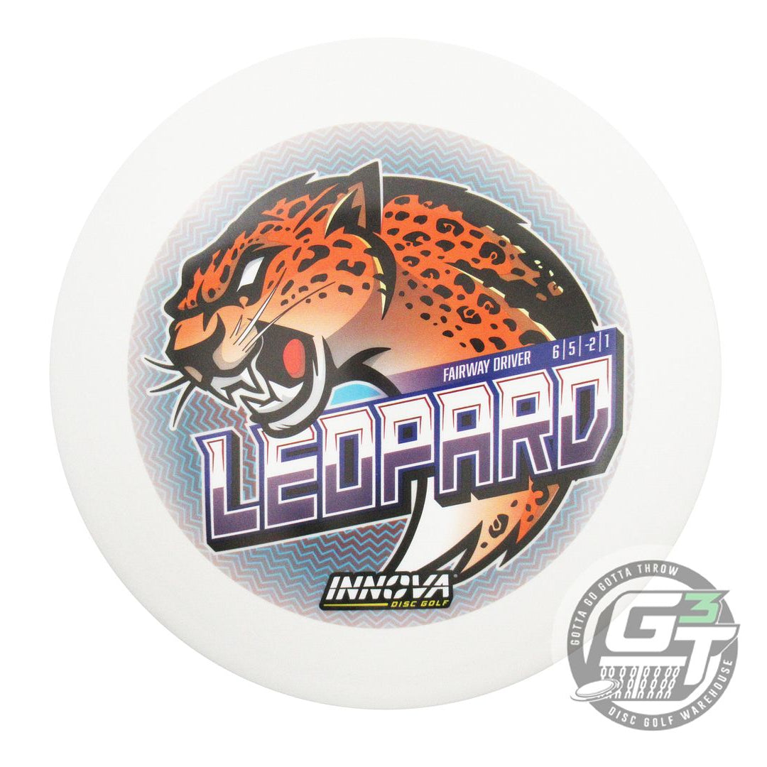 USED Innova DX Leopard 168g FullColor White B Fairway Driver Golf Disc