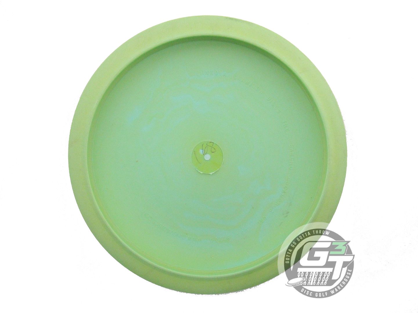 USED Innova DX Leopard 168g Olive-Seafoam Red Foil Fairway Driver Golf Disc