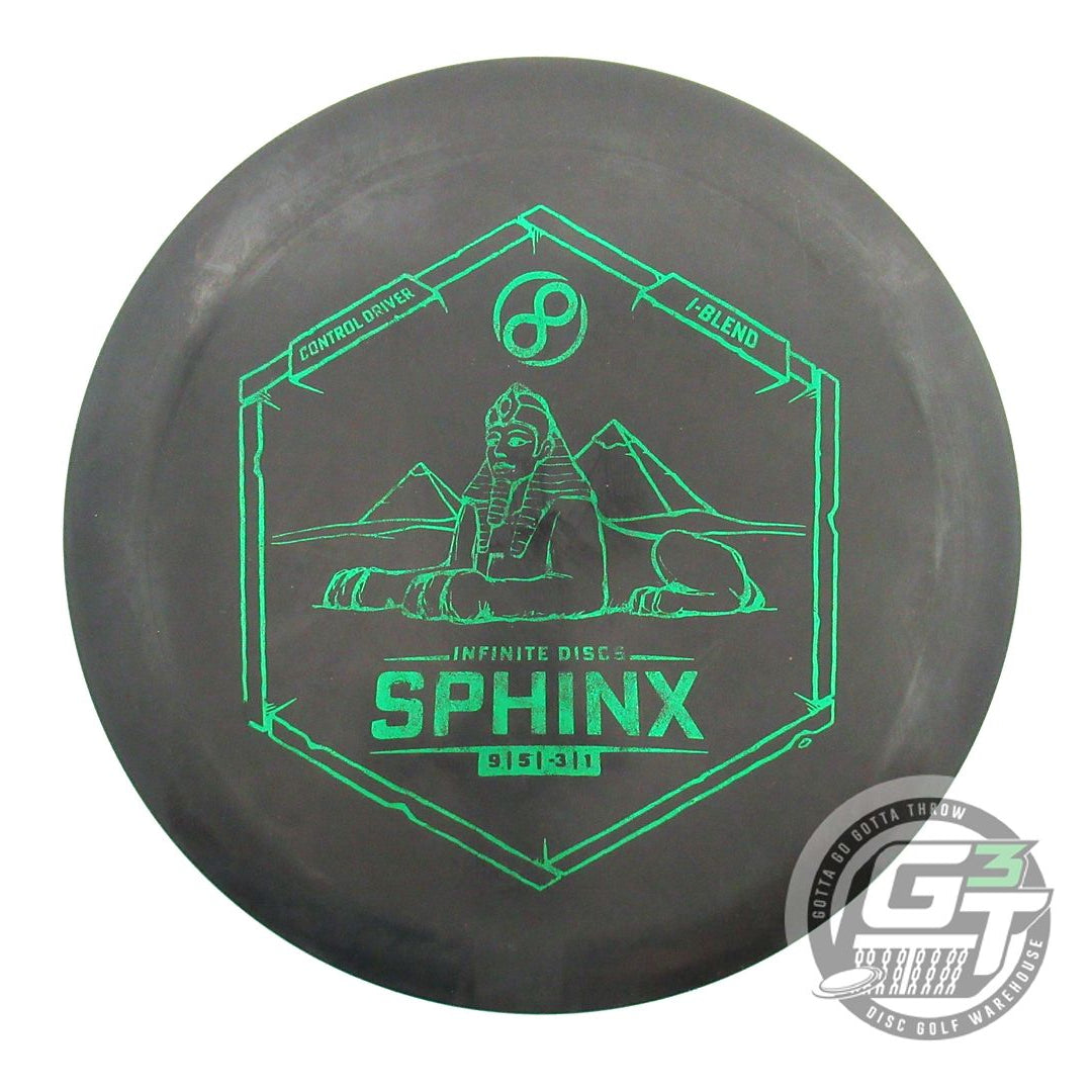 USED Infinite I-Blend Sphinx 168g Black Green Foil Distance Driver Golf Disc