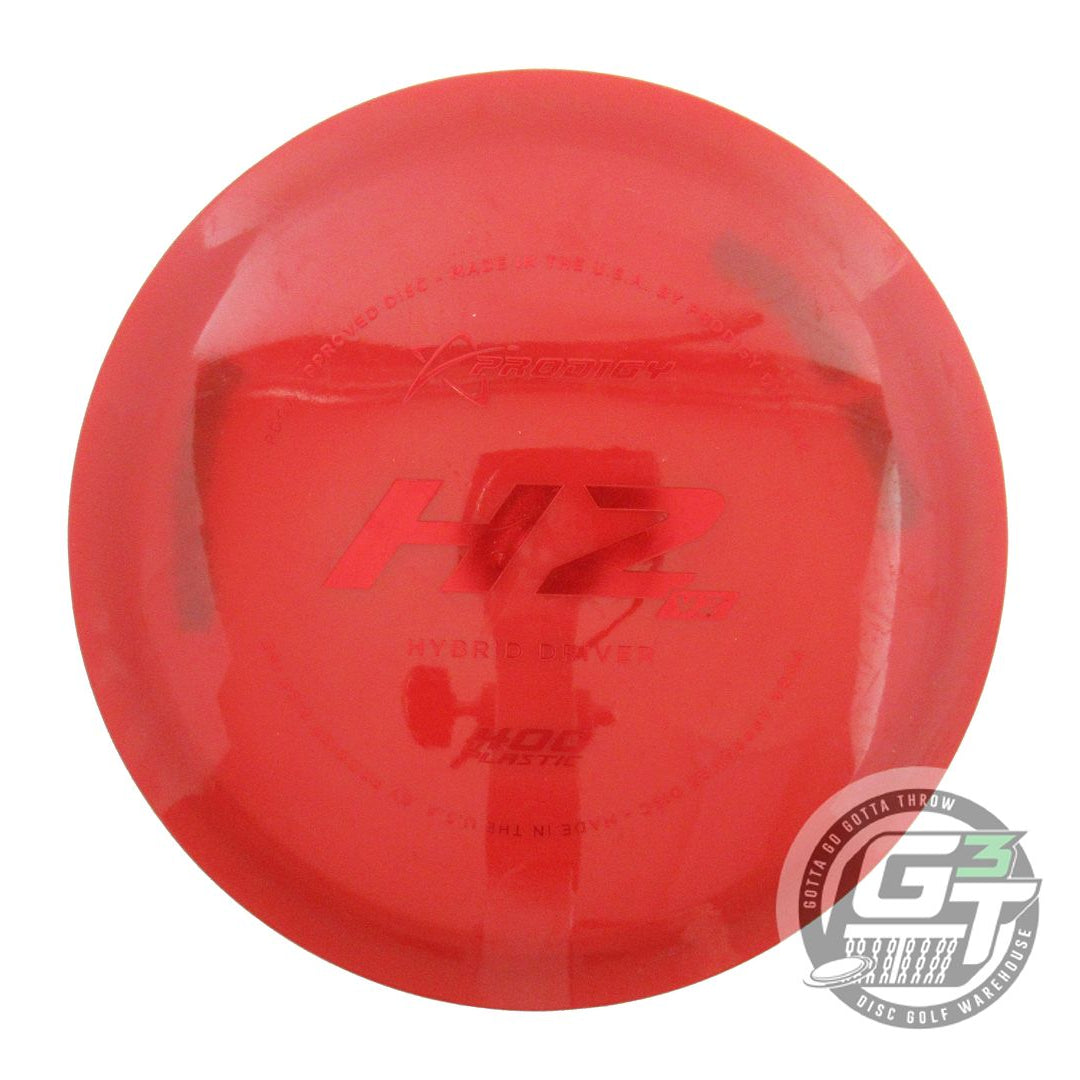 USED Prodigy Discs 400 H2 V2 175g Red Red Foil Hybrid Driver Golf Disc