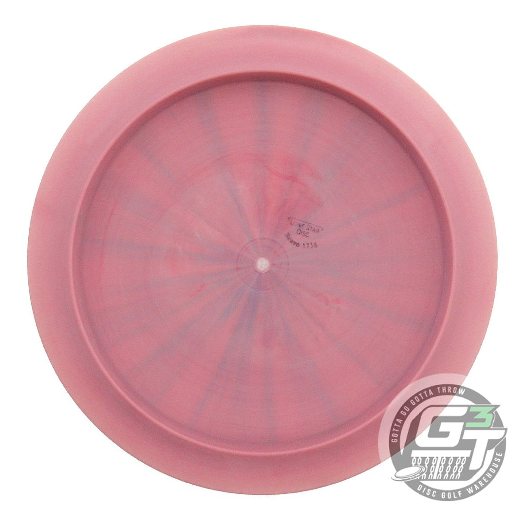USED Lone Star Bravo Seguin 173g Pink Sunset Foil Distance Driver Golf Disc