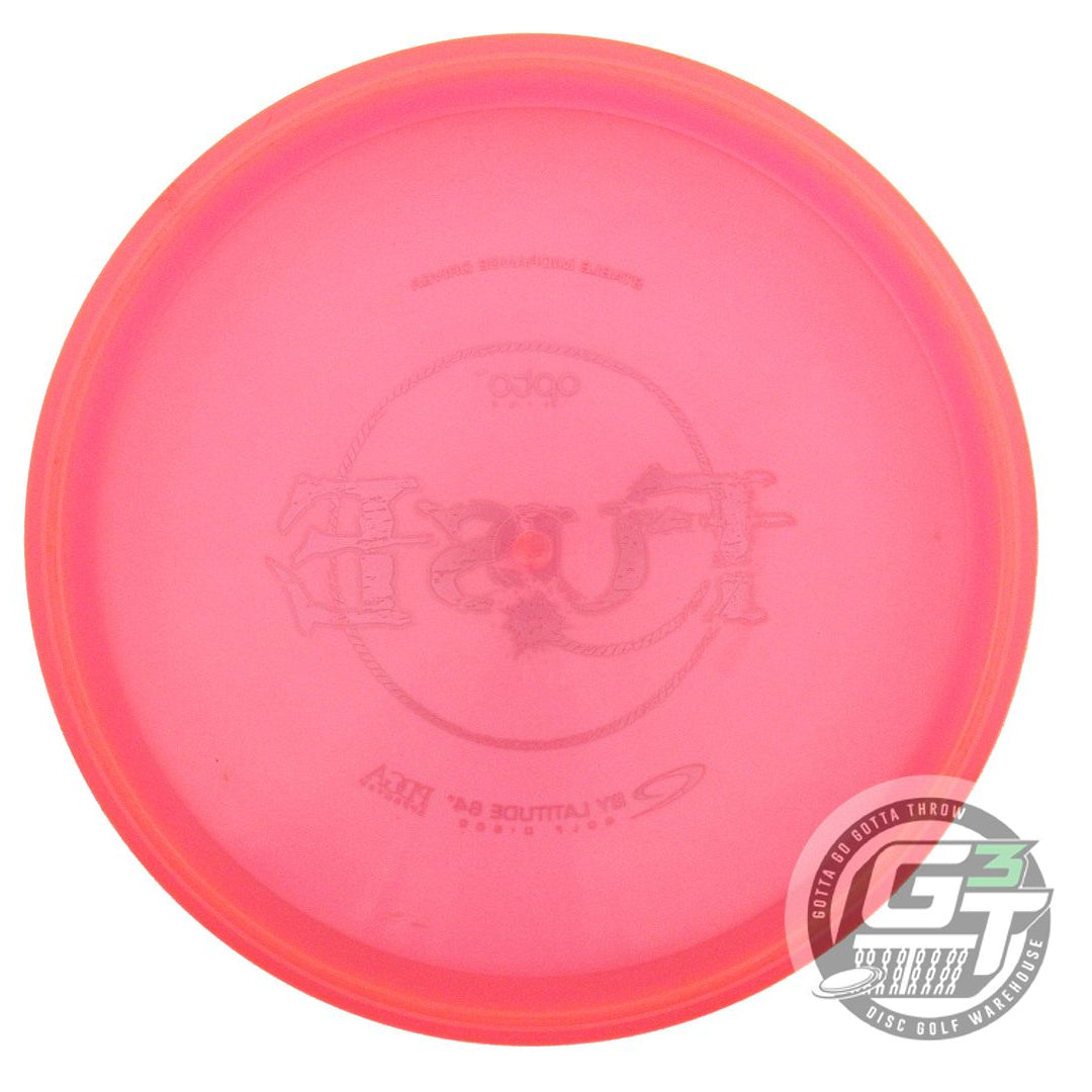 USED Latitude 64 Opto Fuse 177g Pink Blue Foil Midrange Golf Disc