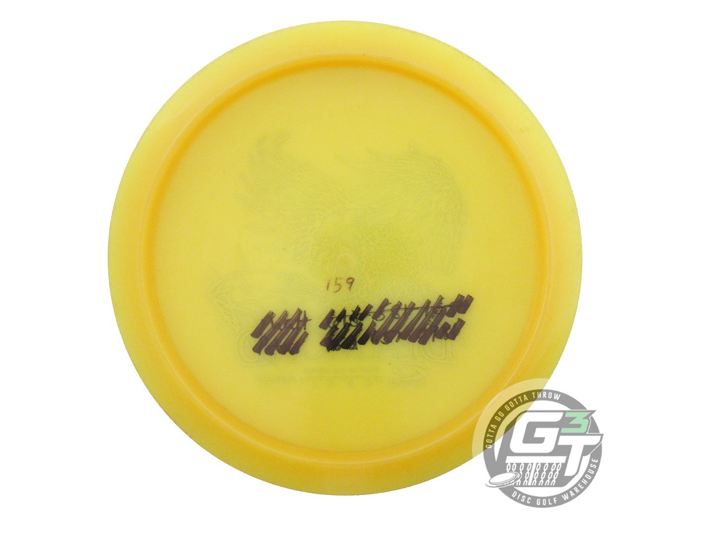 USED Latitude 64 Opto AIR Diamond 159g Yellow Blue Foil Fairway Driver Golf Disc