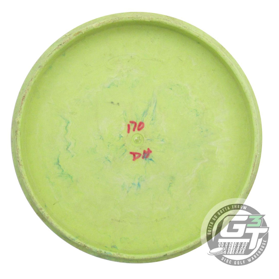 USED Gateway Special Blend Devil Hawk 170g Lime Silver Foil Putter Golf Disc