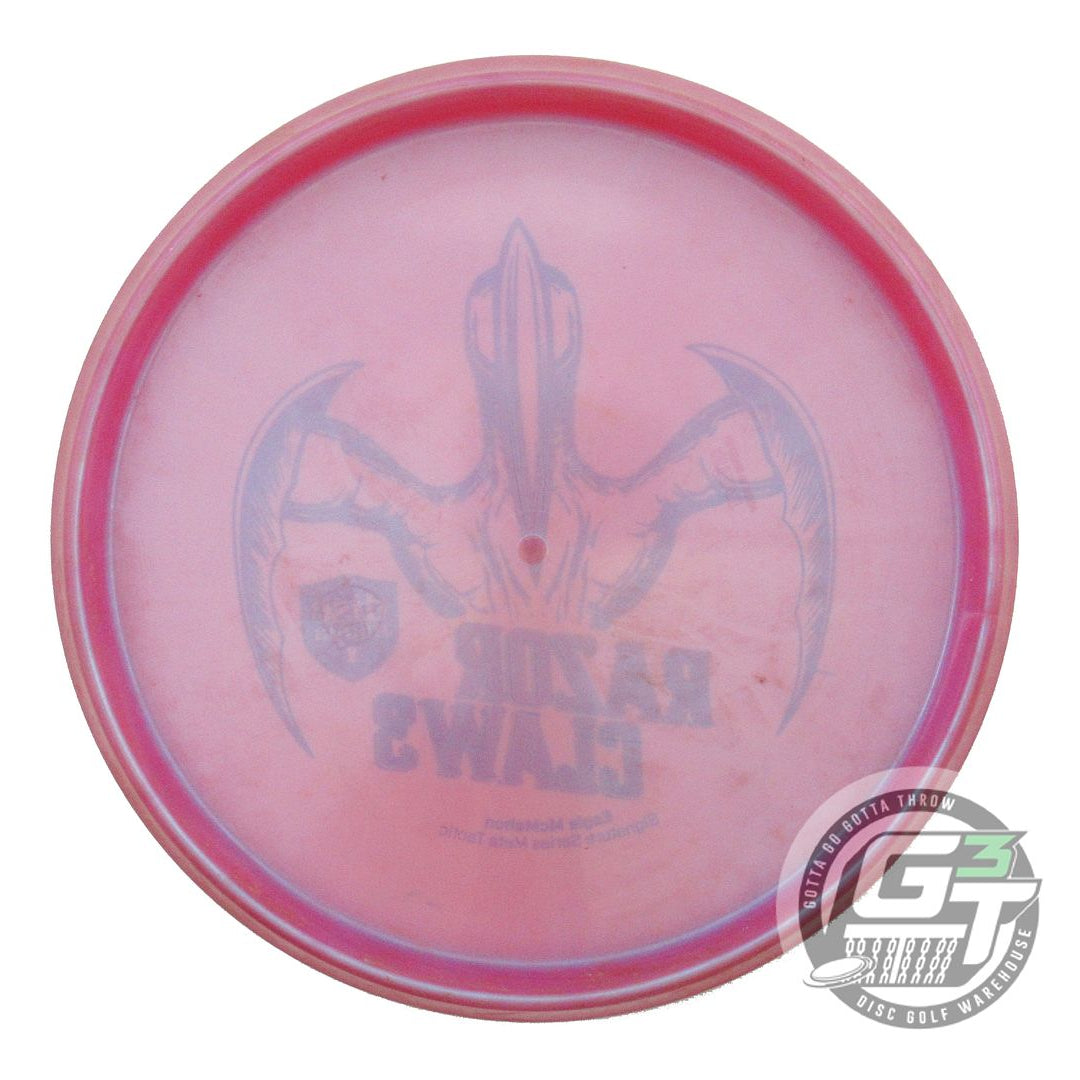 USED DiscMania RAZOR CLAW 3 Meta Tactic 173g Pink Blue Holo Foil Putter Disc