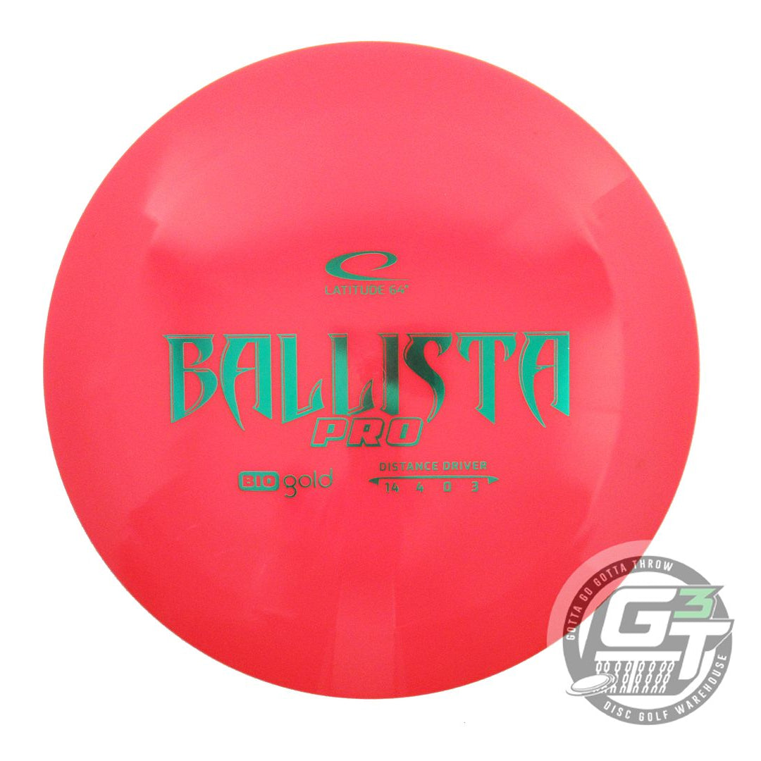 Latitude 64 BioGold Ballista Pro Distance Driver Golf Disc (Individually Listed)