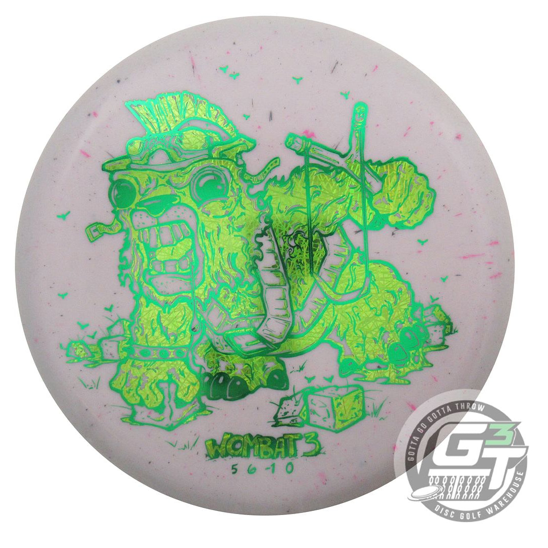 Innova Limited Edition Unhinged Stamp Splatter Star Wombat3 Midrange Golf Disc (Individually Listed)