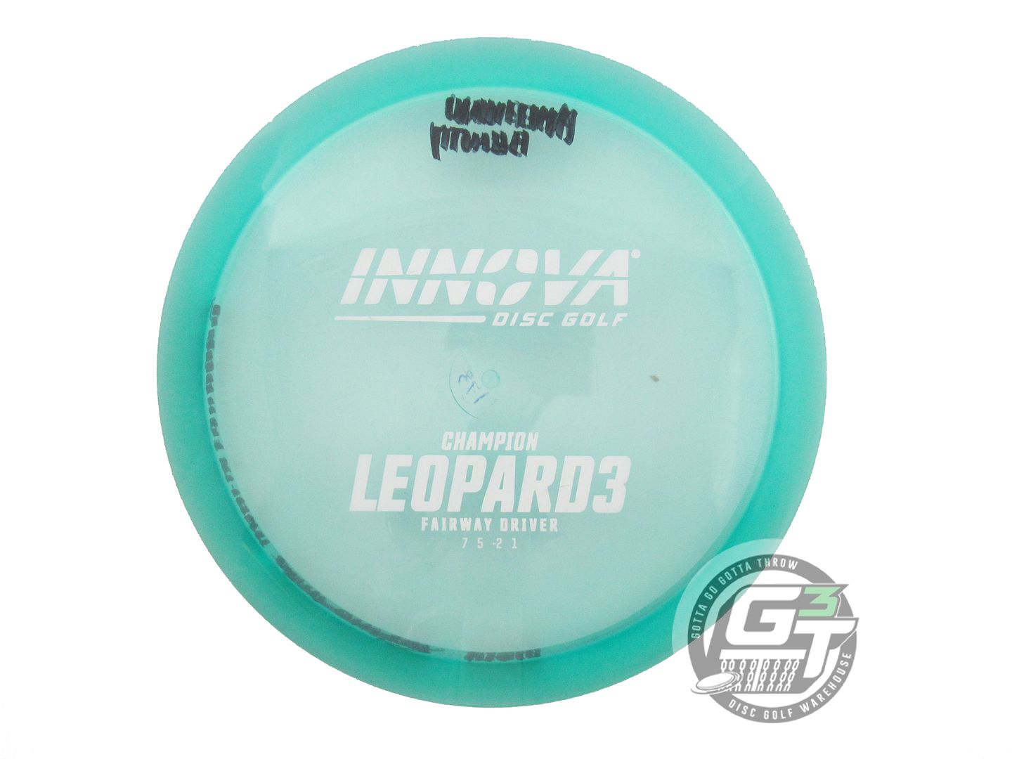 USED Innova Champion Leopard3 173g Seafoam White Stamp Fairway Driver Golf Disc