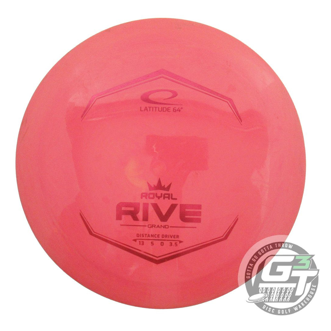 USED Latitude 64 Royal Grand Rive 173g Red Red Foil Distance Driver Golf Disc