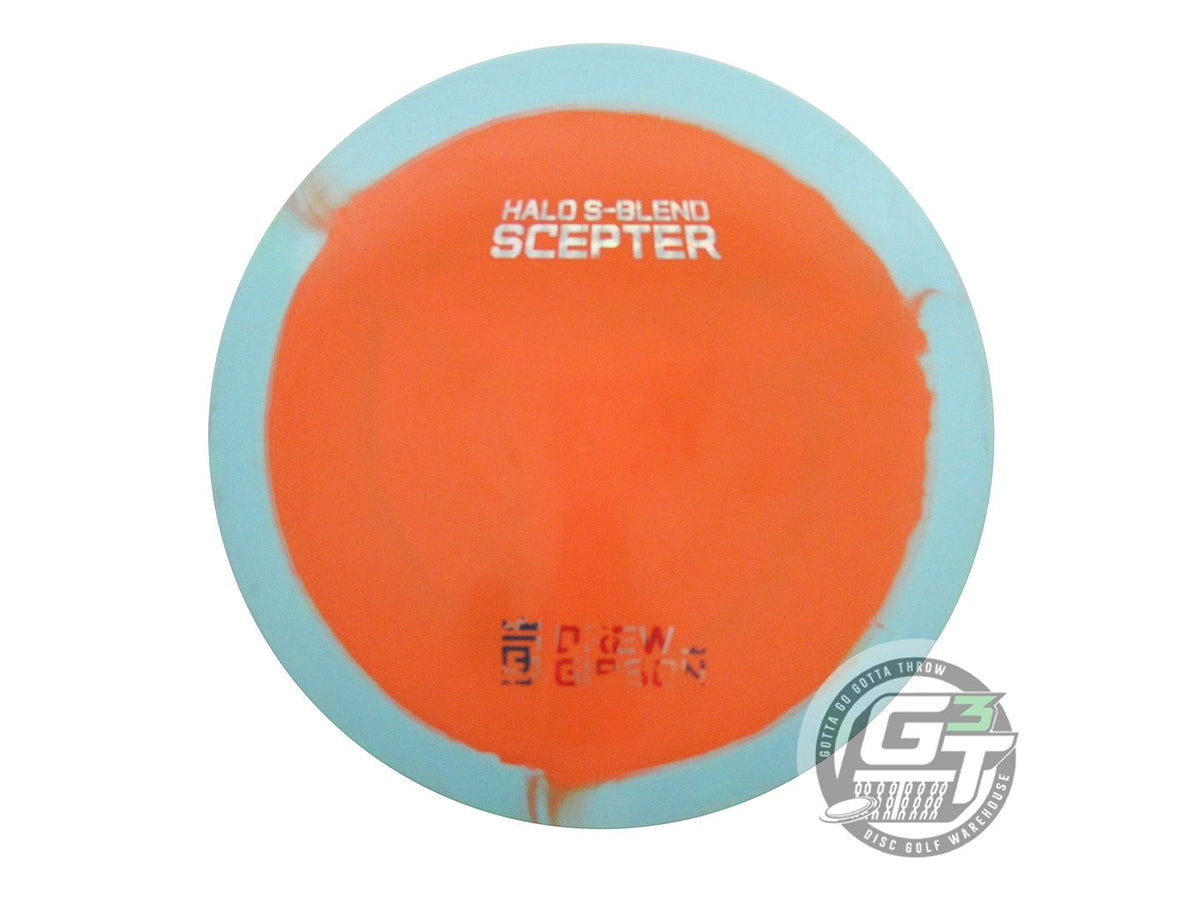 USED Infinite Halo S-Blend Scepter 171g Sky Blue-Orange Fairway Driver Golf Disc