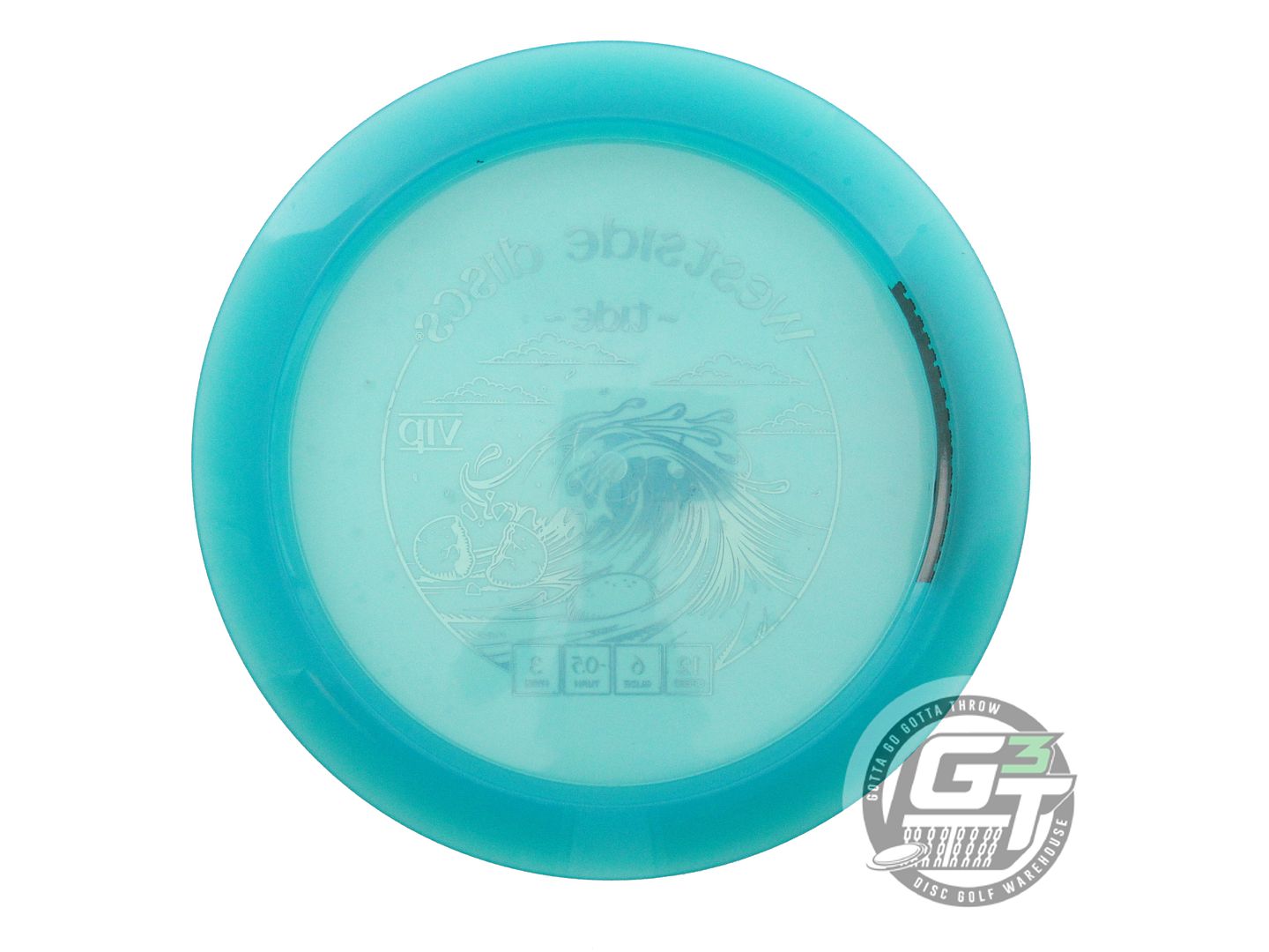USED Westside Discs VIP Tide 174g Teal Pink Foil Distance Driver Golf Disc