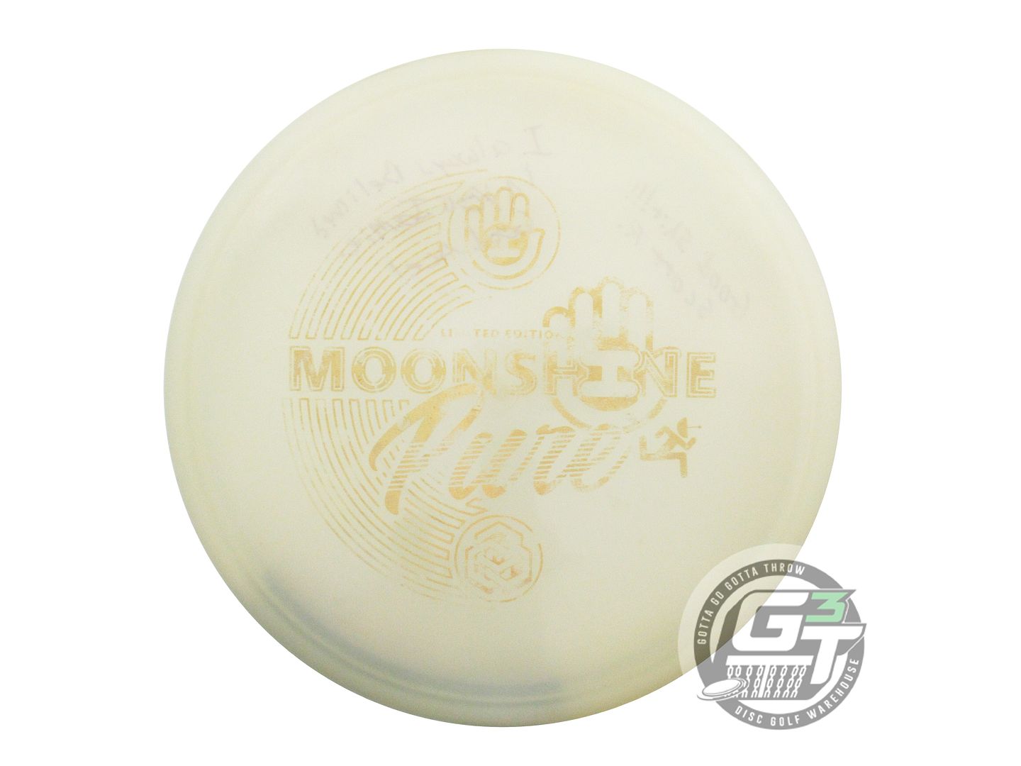 USED Latitude 64 HANDEYE Moonshine Opto Pure 174g Gold Holo Foil Putter Disc